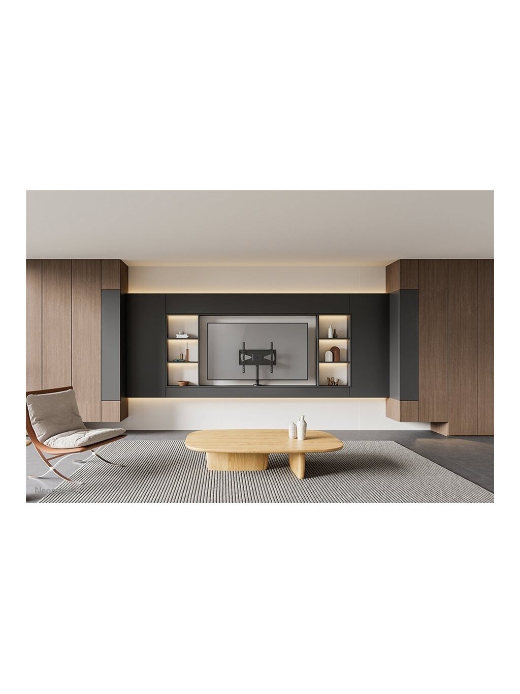 Neomounts Desk Mount | DS42-430BL14 TV stand | Swivel | 32-55 " | Maximum weight (capacity) 50 kg | Black 8 Neomounts Desk Mount | DS42-430BL14 TV stand | Swivel | 32-55 " | Maximum weight (capacity) 50 kg | Black 8
