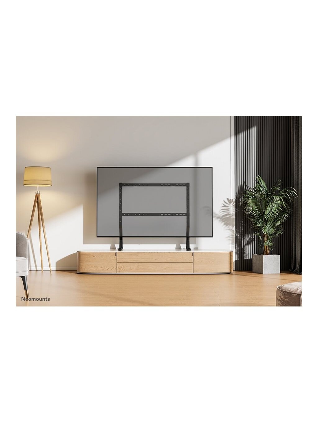 Neomounts Desk Mount | DS45-430BL18 TV stand | Adjustable Height | 45-90 " | Maximum weight (capacity) 60 kg | Black 9