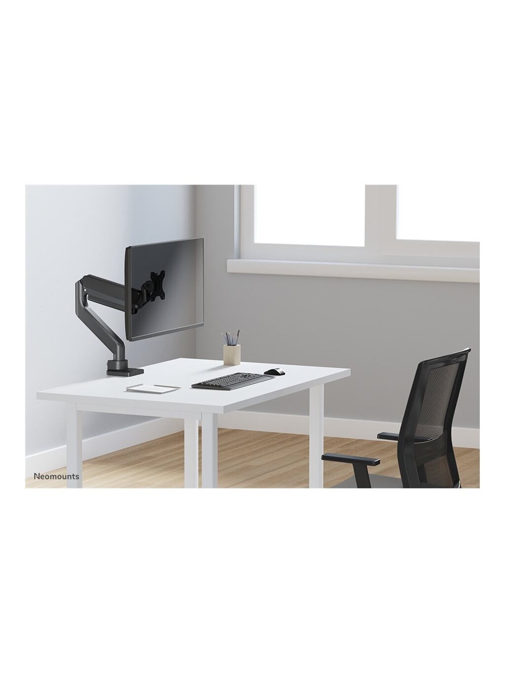 Neomounts Desk Mount | DS70PLUS-450BL1 Monitor Arm | Adjustable Height, Rotate, Tilt, Swivel | 17-49 " | Maximum weight (capacity) 18 kg | Black 12 Neomounts Desk Mount | DS70PLUS-450BL1 Monitor Arm | Adjustable Height, Rotate, Tilt, Swivel | 17-49 " | Maximum weight (capacity) 18 kg | Black 12