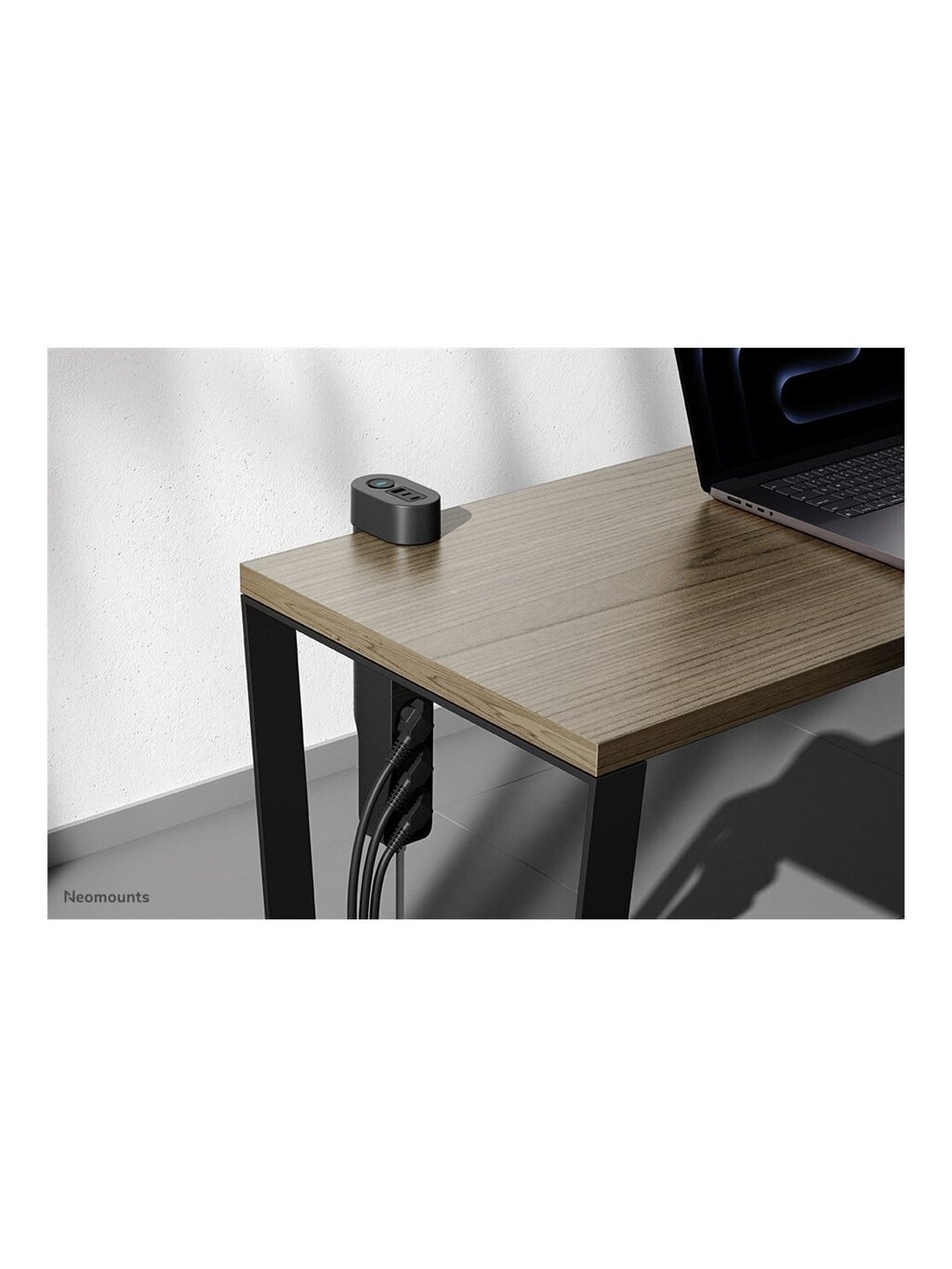 Neomounts | Desk socket with clamp and USB-C and USB-A ports - Quick charge | DS22-840BL6 13 Neomounts | Desk socket with clamp and USB-C and USB-A ports - Quick charge | DS22-840BL6 13