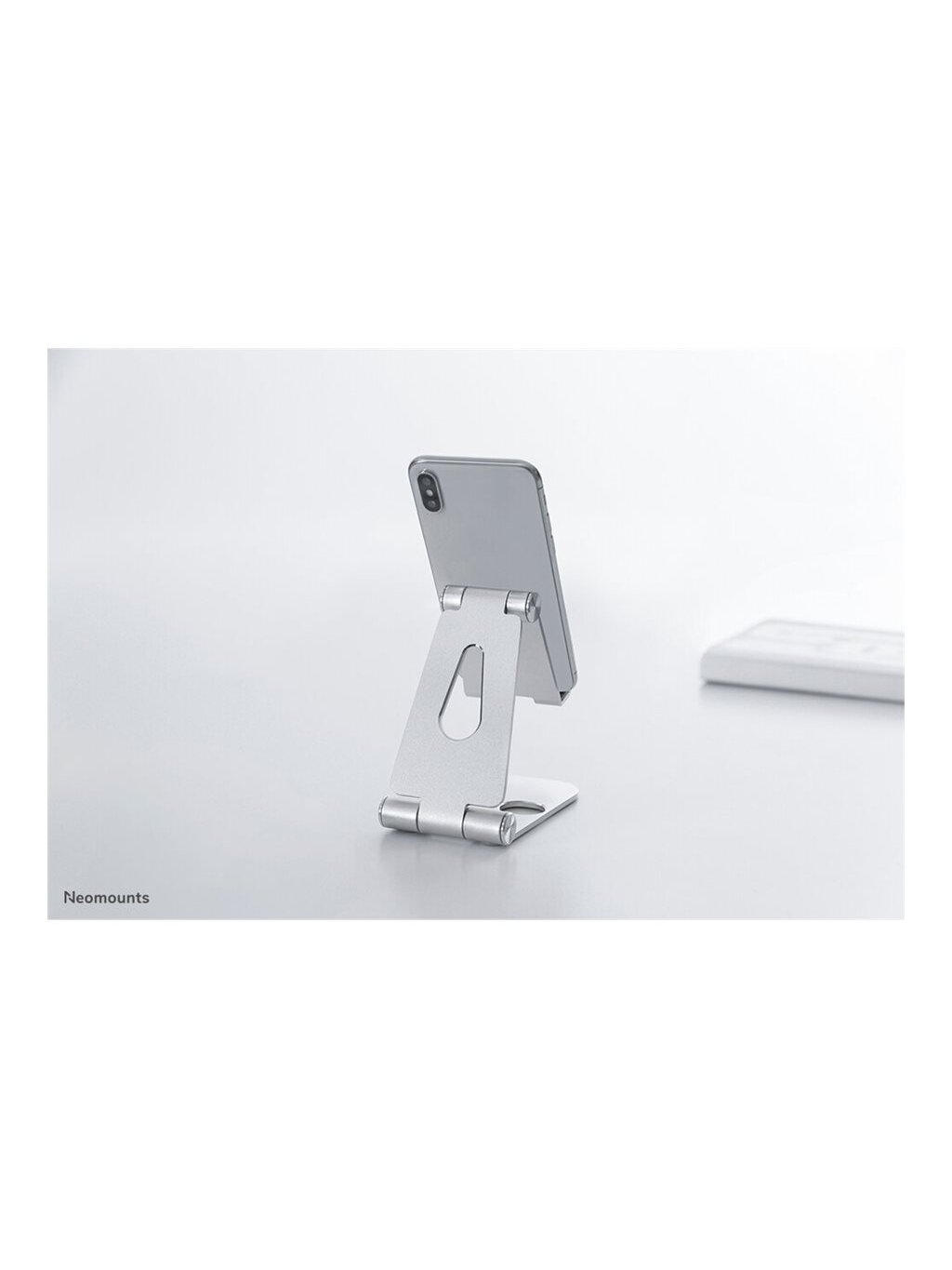 Neomounts | DS10-160SL1 | Adjustable | Phone stand | Silver | 7 " 12