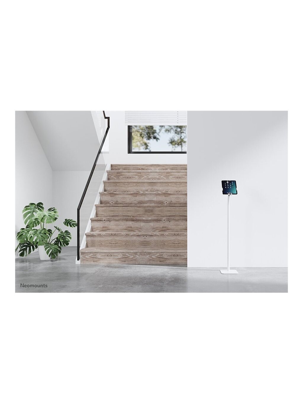 Neomounts Floor stand | FL15-625WH1 | Tilt, Rotate | 7.9- 11 " | Maximum weight (capacity) 1 kg | White 12 Neomounts Floor stand | FL15-625WH1 | Tilt, Rotate | 7.9- 11 " | Maximum weight (capacity) 1 kg | White 12