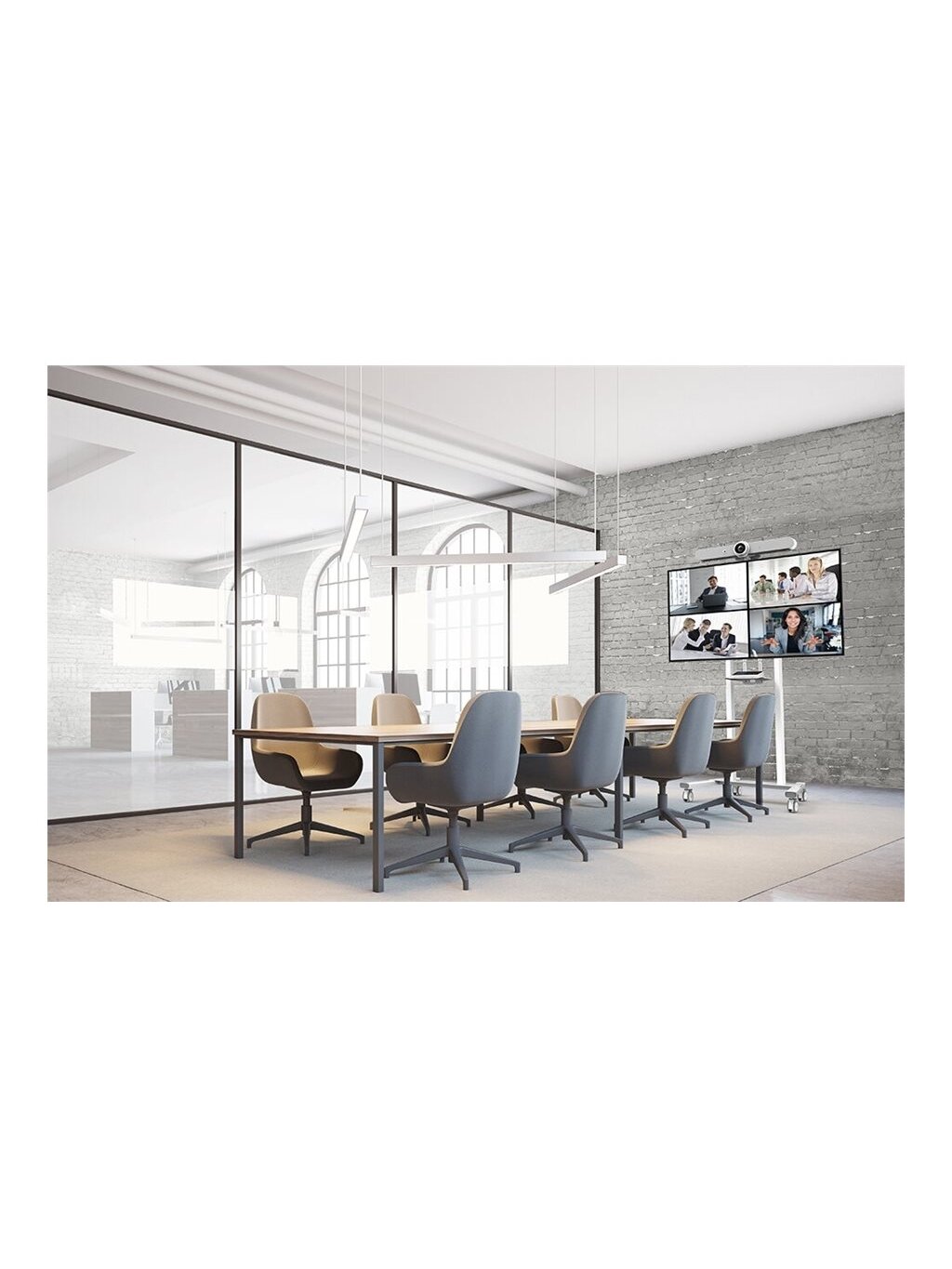 Neomounts Floor stand | FL55-875WH1 TV trolley | Adjustable Height | 55-100 " | Maximum weight (capacity) 110 kg | White 13 Neomounts Floor stand | FL55-875WH1 TV trolley | Adjustable Height | 55-100 " | Maximum weight (capacity) 110 kg | White 13