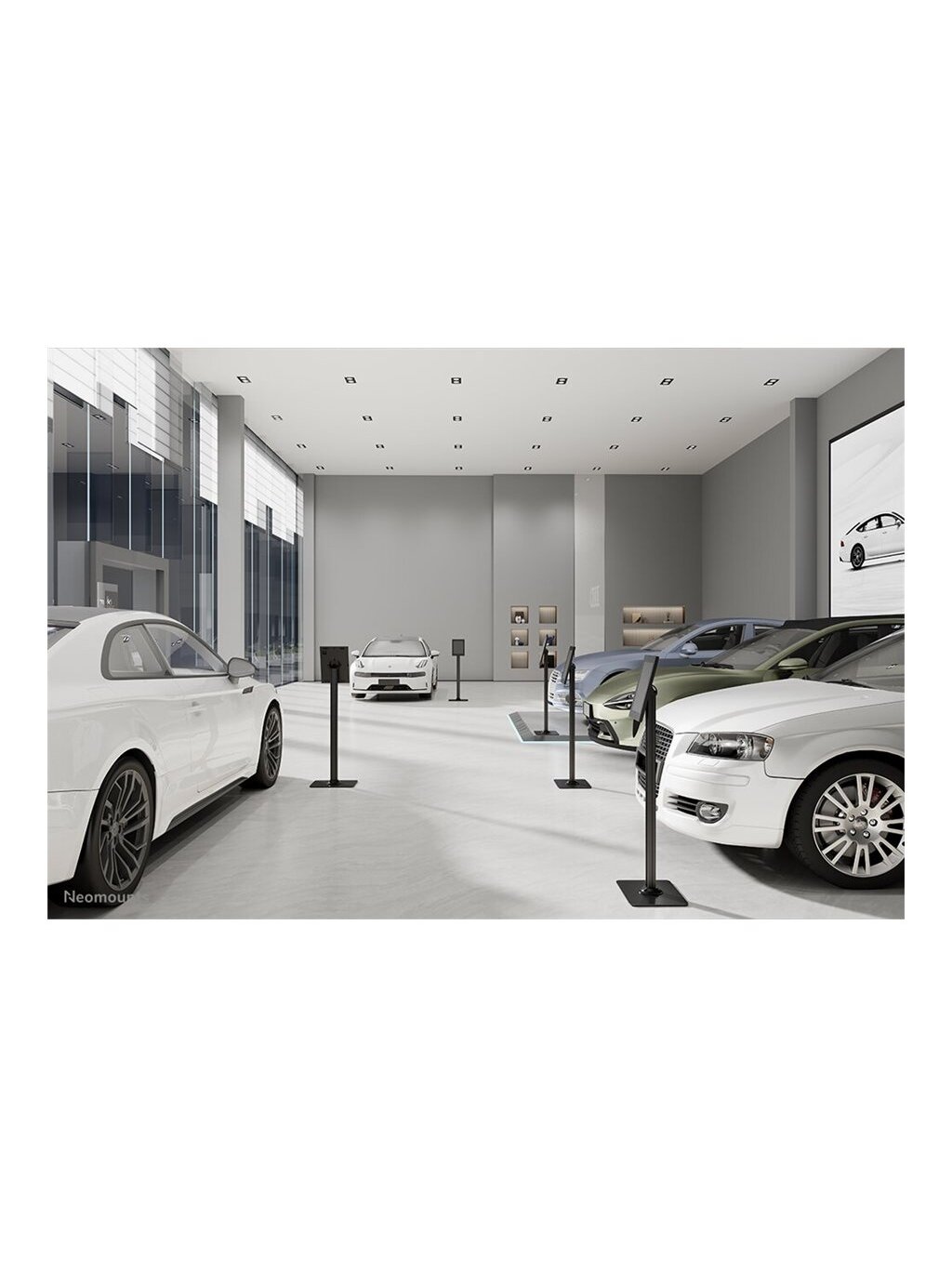 Neomounts Floor stand | Tilt, Rotate | FL15-627BL1 | Maximum weight (capacity) 3 kg | Black 9 Neomounts Floor stand | Tilt, Rotate | FL15-627BL1 | Maximum weight (capacity) 3 kg | Black 9