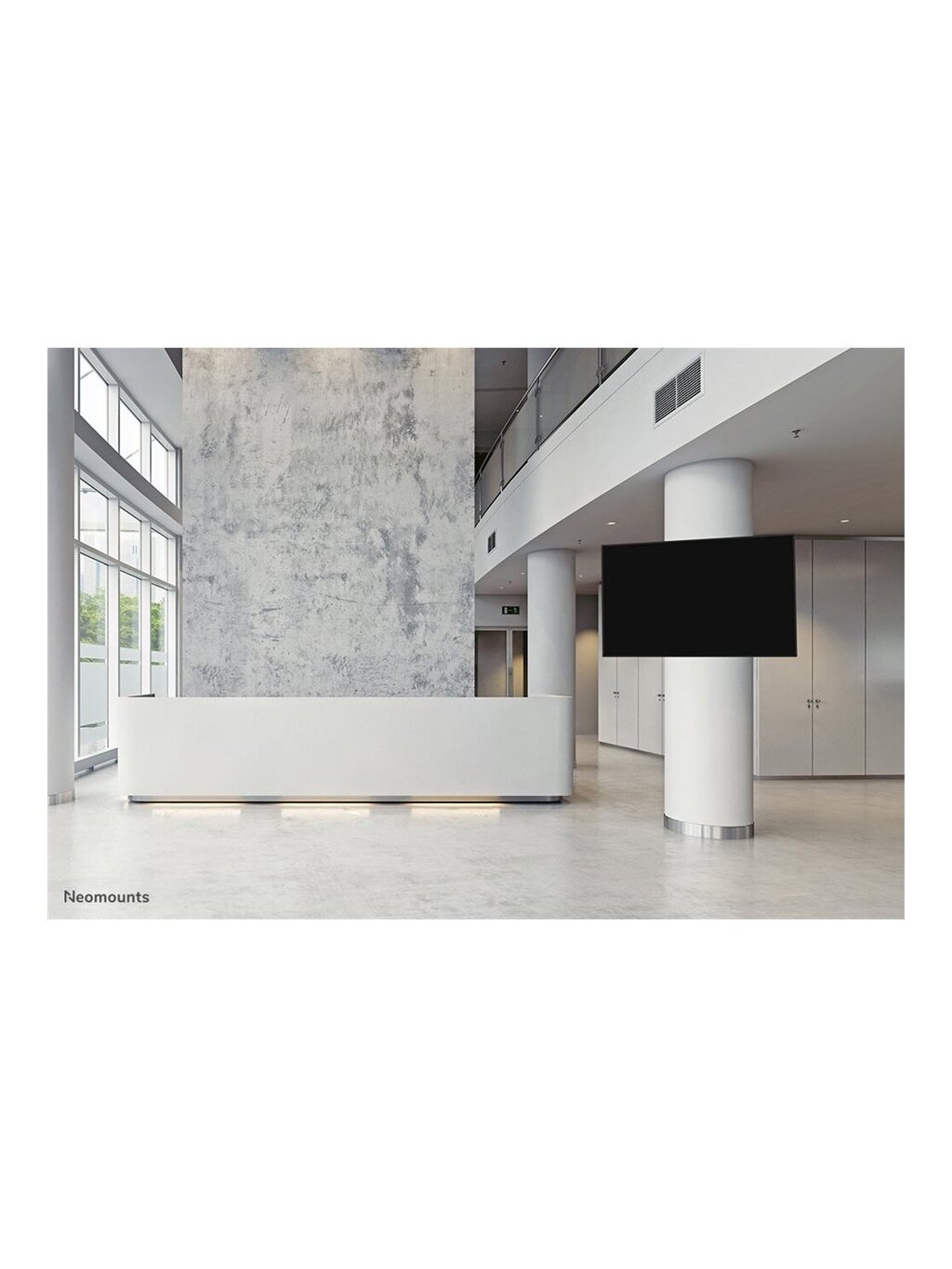 Neomounts Pillar Mount | WL30S-910BL16 | Level adjustment | 40-75 " | Maximum weight (capacity) 50 kg | Black 15 Neomounts Pillar Mount | WL30S-910BL16 | Level adjustment | 40-75 " | Maximum weight (capacity) 50 kg | Black 15