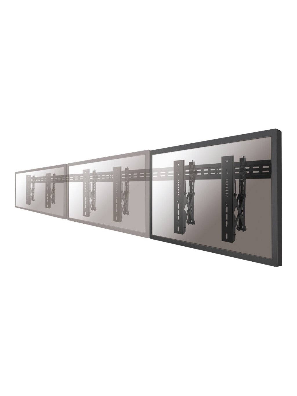 Neomounts Wall mount | LED-VW1000BLACK Videowall wall mount | 40-75 " | Maximum weight (capacity) 50 kg | Black 4 Neomounts Wall mount | LED-VW1000BLACK Videowall wall mount | 40-75 " | Maximum weight (capacity) 50 kg | Black 4