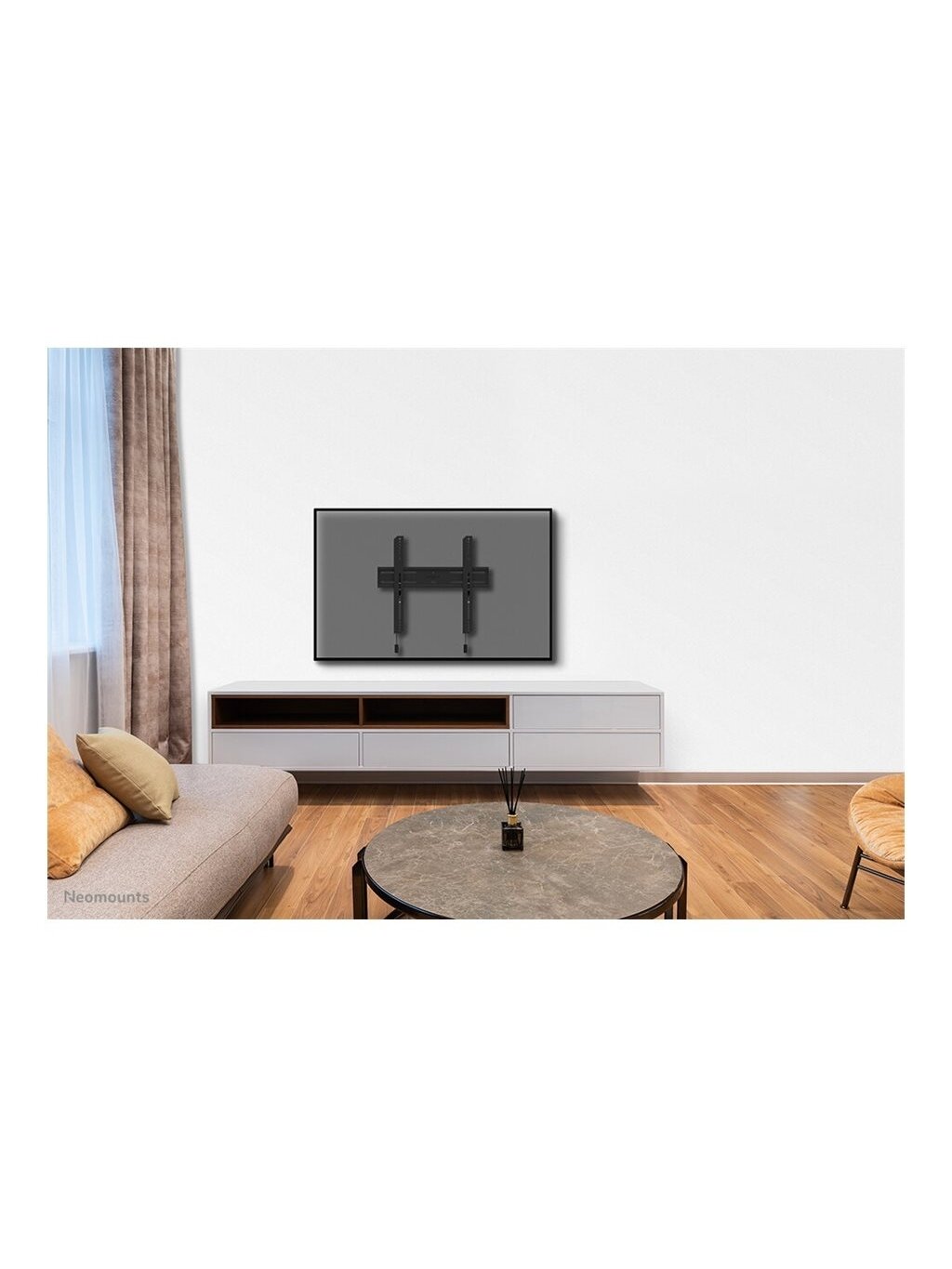Neomounts Wall mount | WL30S-850BL14 TV mount | Micro adjustment | 32-75 " | Maximum weight (capacity) 50 kg | Black 10 Neomounts Wall mount | WL30S-850BL14 TV mount | Micro adjustment | 32-75 " | Maximum weight (capacity) 50 kg | Black 10
