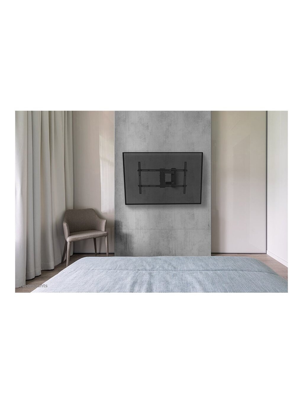 Neomounts Wall mount | WL40-550BL16 TV mount wall | Full motion, Tilt, Swivel | 40-65 " | Maximum weight (capacity) 40 kg | Black 11 Neomounts Wall mount | WL40-550BL16 TV mount wall | Full motion, Tilt, Swivel | 40-65 " | Maximum weight (capacity) 40 kg | Black 11