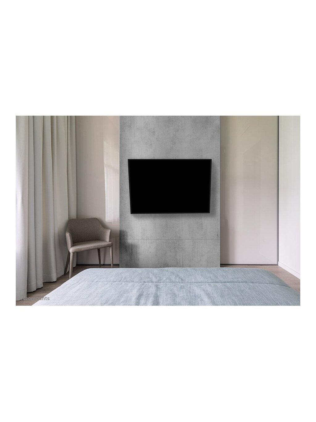 Neomounts Wall mount | WL40-550BL16 TV mount wall | Full motion, Tilt, Swivel | 40-65 " | Maximum weight (capacity) 40 kg | Black 12 Neomounts Wall mount | WL40-550BL16 TV mount wall | Full motion, Tilt, Swivel | 40-65 " | Maximum weight (capacity) 40 kg | Black 12