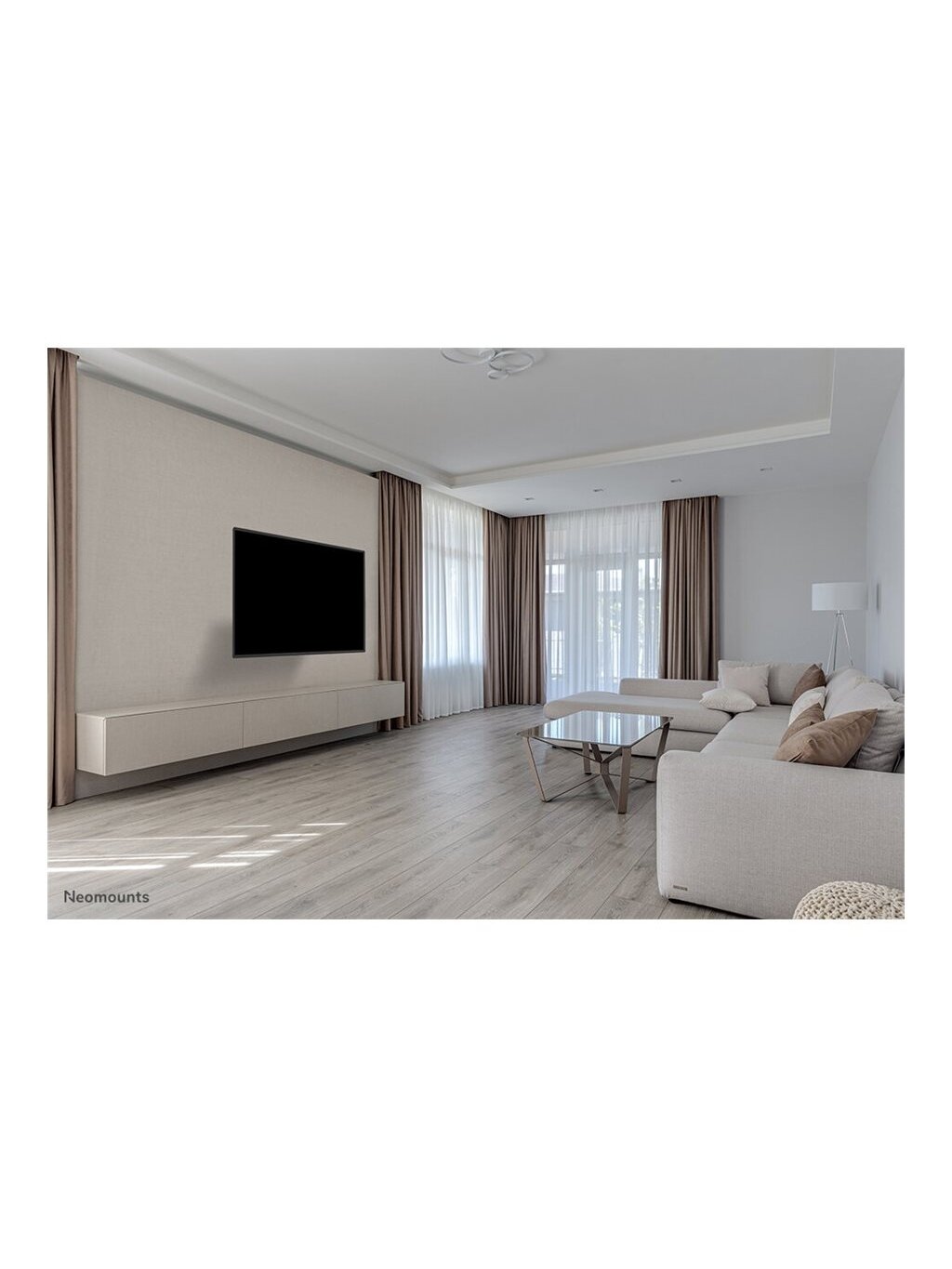 Neomounts Wall mount | WL40-550BL16 TV mount wall | Full motion, Tilt, Swivel | 40-65 " | Maximum weight (capacity) 40 kg | Black 13 Neomounts Wall mount | WL40-550BL16 TV mount wall | Full motion, Tilt, Swivel | 40-65 " | Maximum weight (capacity) 40 kg | Black 13
