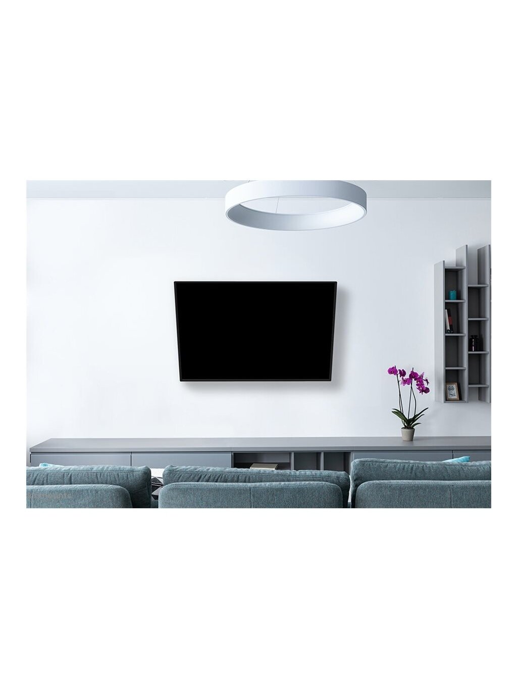 Neomounts Wall mount | WL40S-850BL16 TV mount wall | Full motion, Tilt, Swivel | 40-70 " | Maximum weight (capacity) 45 kg | Black 12 Neomounts Wall mount | WL40S-850BL16 TV mount wall | Full motion, Tilt, Swivel | 40-70 " | Maximum weight (capacity) 45 kg | Black 12
