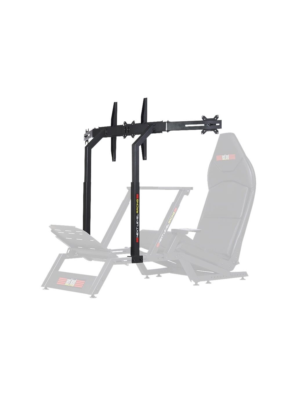 Next Level Racing | F-GT Monitor Stand | Height, tilt | 27-65 " | Maximum weight (capacity) 60 kg | Black Next Level Racing | F-GT Monitor Stand | Height, tilt | 27-65 " | Maximum weight (capacity) 60 kg | Black