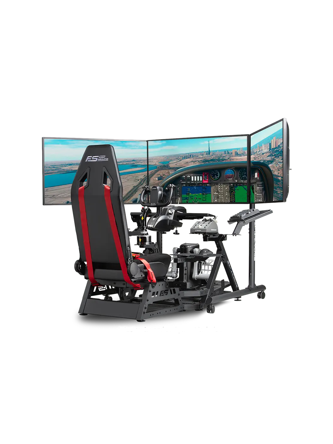 Next Level Racing Floor stand | Round Tube Freestanding Single Monitor Stand | Up to 3x43 " | Height adjustment, Tilt | Maximum weight (capacity) 50 kg | Black 3 Next Level Racing Floor stand | Round Tube Freestanding Single Monitor Stand | Up to 3x43 " | Height adjustment, Tilt | Maximum weight (capacity) 50 kg | Black 3