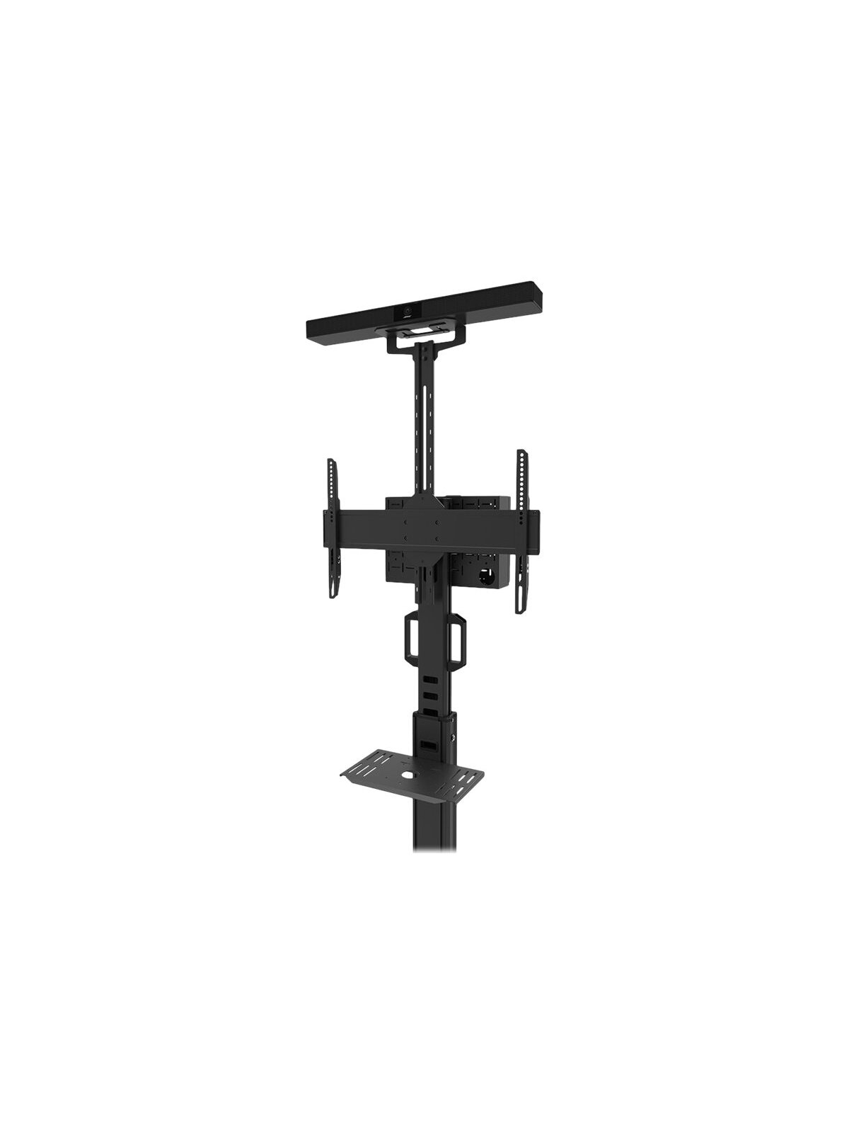 Neomounts AV1-825BL Videobar and multimedia kit - universal | Adjustable Height | Maximum weight (capacity) 9 kg | Black 2