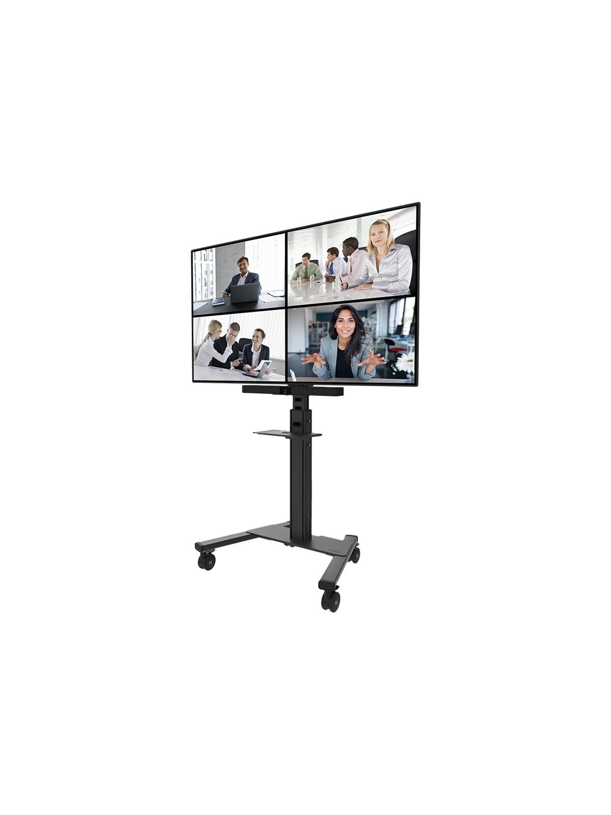 Neomounts AV1-825BL Videobar and multimedia kit - universal | Adjustable Height | Maximum weight (capacity) 9 kg | Black 4