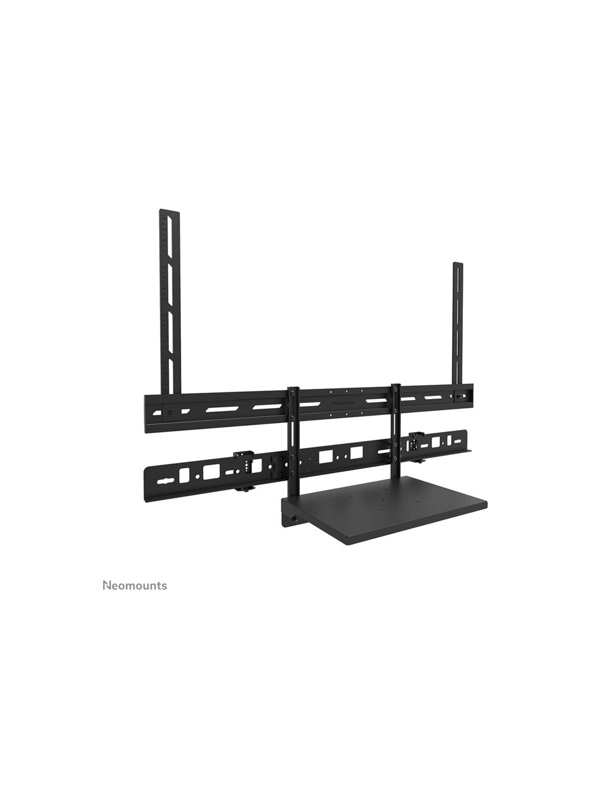 Neomounts AV60-500BL Videobar and laptop shelf kit | Universal | 43-110 " | Maximum weight (capacity) 8 kg | Black 3 Neomounts AV60-500BL Videobar and laptop shelf kit | Universal | 43-110 " | Maximum weight (capacity) 8 kg | Black 3