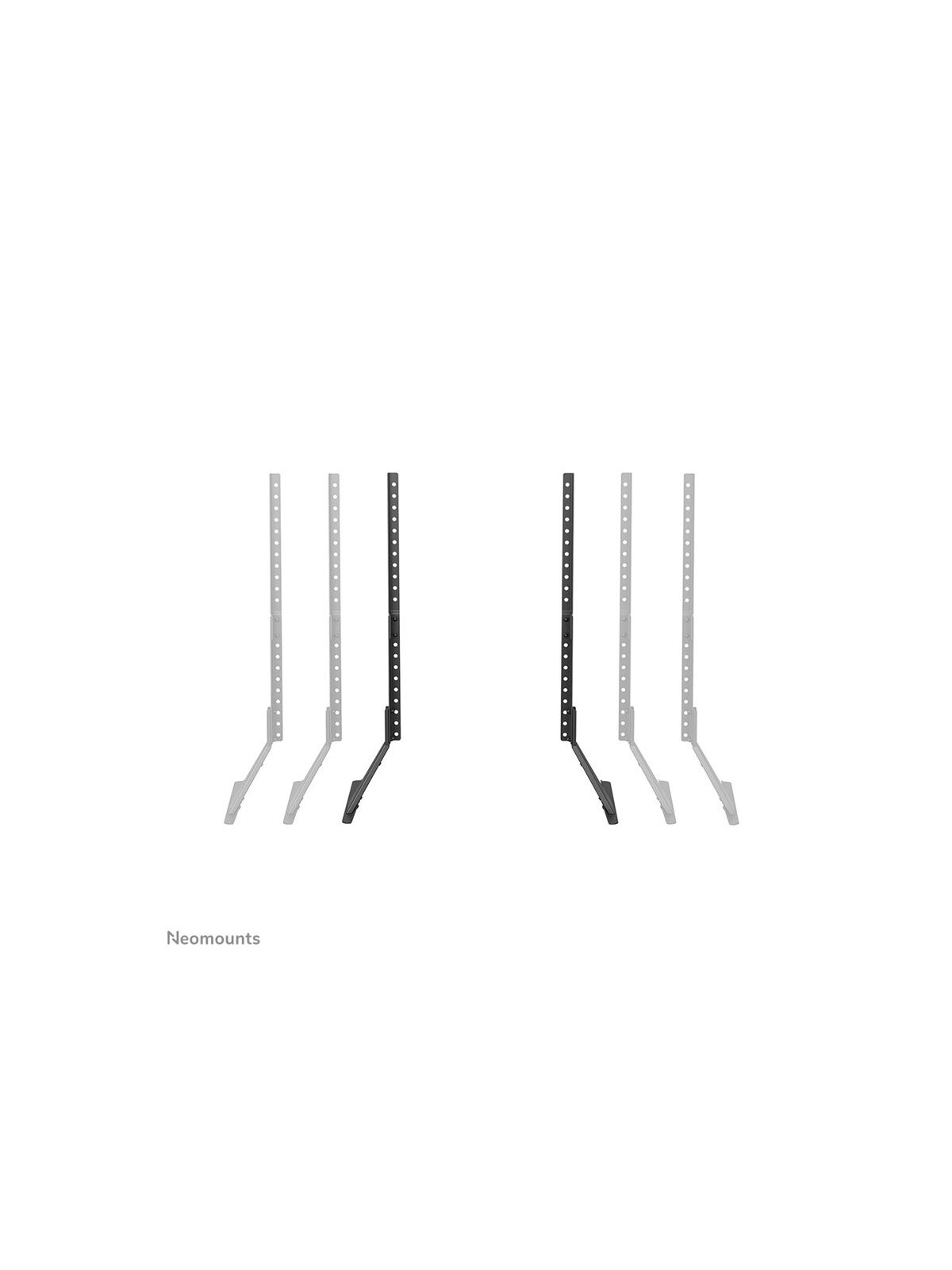 Neomounts Desk Mount | DS45-430BL19 TV stand | Adjustable Height | 23-75 " | Maximum weight (capacity) 40 kg | Black 6 Neomounts Desk Mount | DS45-430BL19 TV stand | Adjustable Height | 23-75 " | Maximum weight (capacity) 40 kg | Black 6