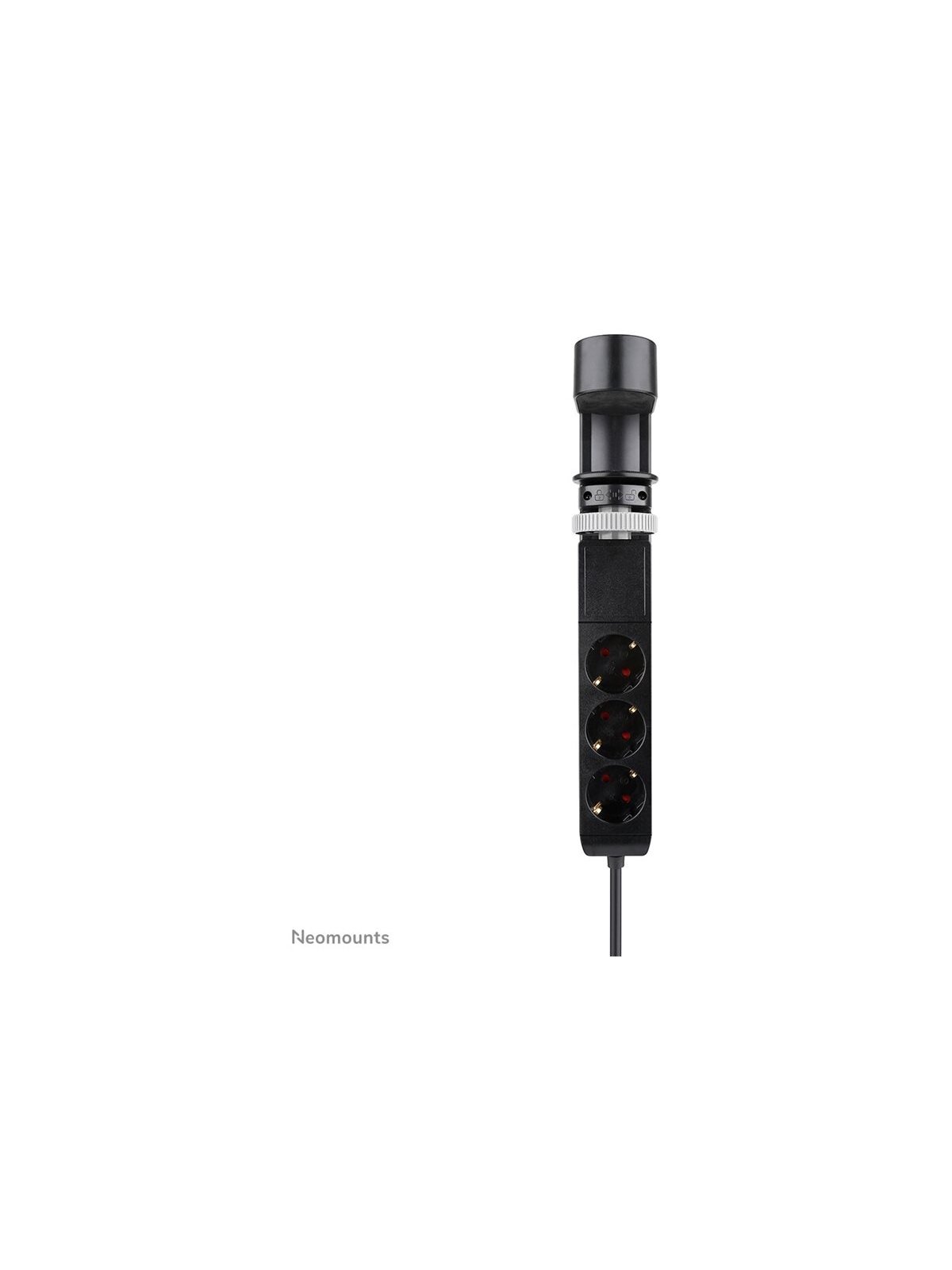 Neomounts | Desk socket with clamp and USB-C and USB-A ports - Quick charge | DS22-840BL6 1 Neomounts | Desk socket with clamp and USB-C and USB-A ports - Quick charge | DS22-840BL6 1
