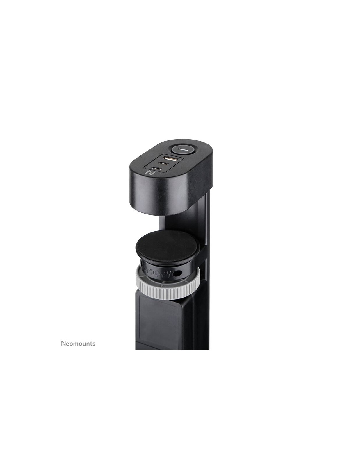 Neomounts | Desk socket with clamp and USB-C and USB-A ports - Quick charge | DS22-840BL6 6