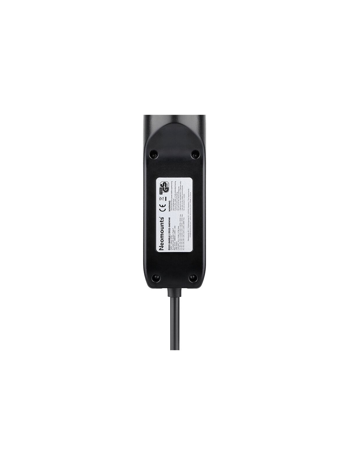 Neomounts | Desk socket with clamp and USB-C and USB-A ports - Quick charge | DS22-840BL6 9 Neomounts | Desk socket with clamp and USB-C and USB-A ports - Quick charge | DS22-840BL6 9