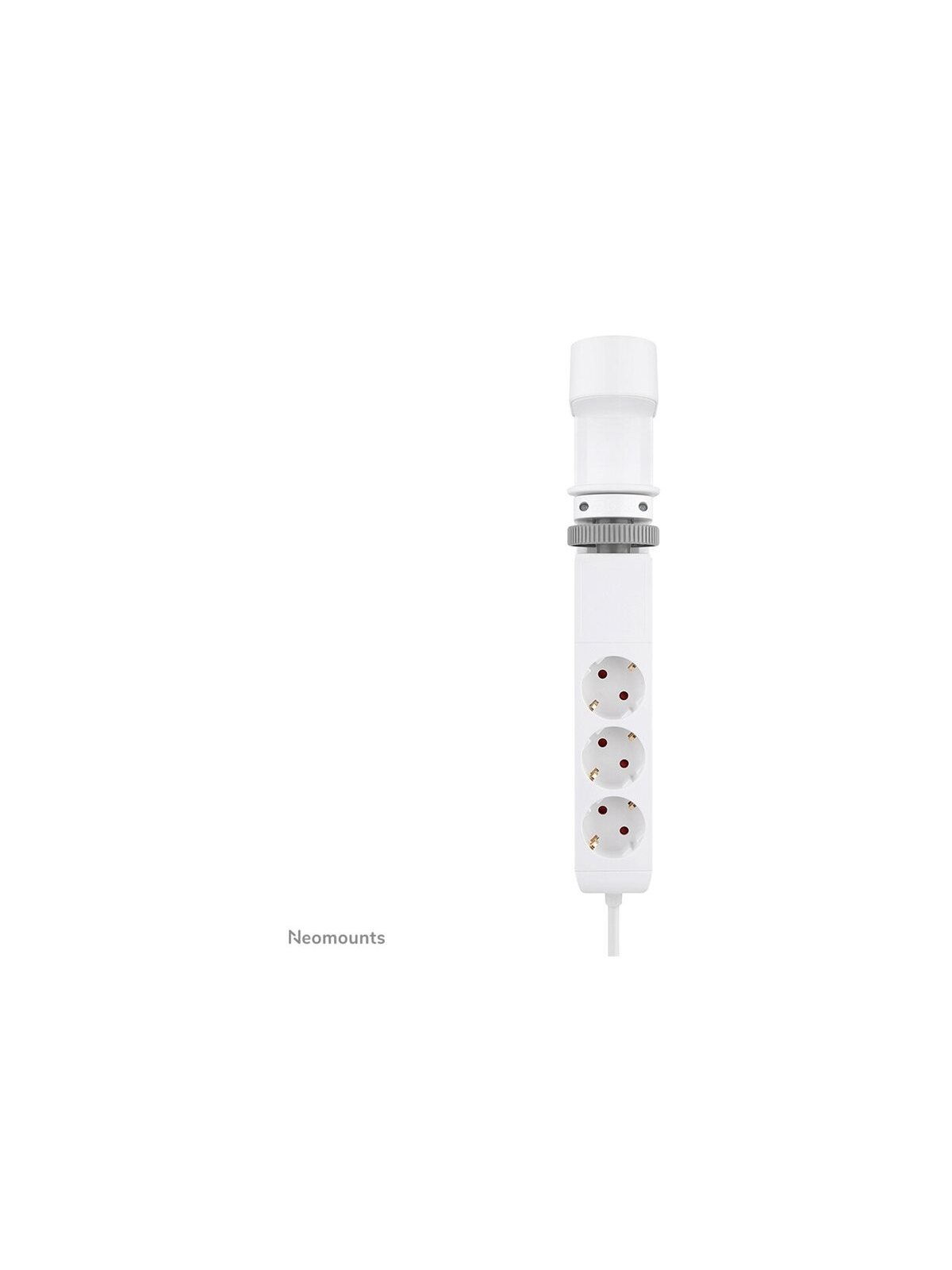 Neomounts | Desk socket with clamp and USB-C and USB-A ports - Quick charge | DS22-840WH6 1 Neomounts | Desk socket with clamp and USB-C and USB-A ports - Quick charge | DS22-840WH6 1