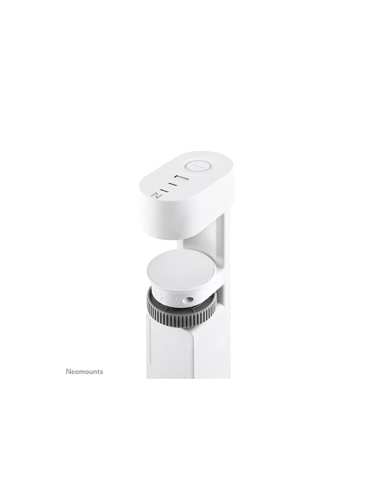 Neomounts | Desk socket with clamp and USB-C and USB-A ports - Quick charge | DS22-840WH6 7 Neomounts | Desk socket with clamp and USB-C and USB-A ports - Quick charge | DS22-840WH6 7