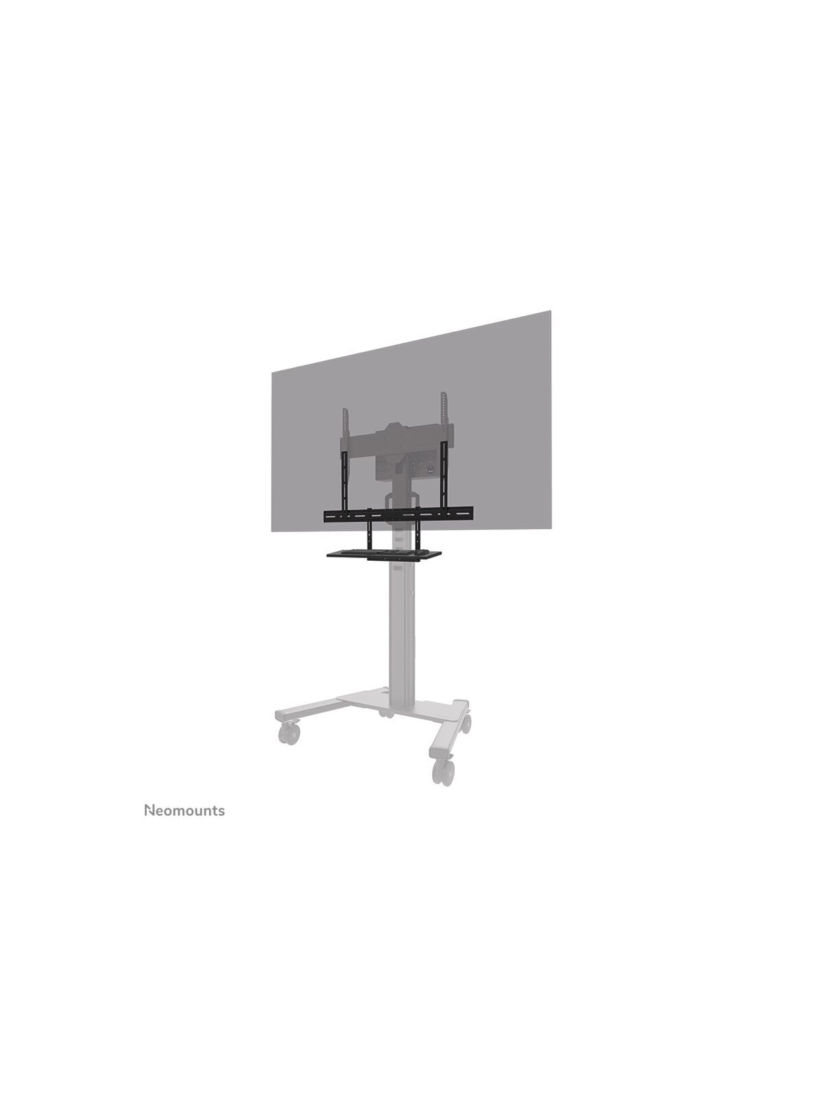 Neomounts Floor stand | AV40-500BL Keyboard Shelf Kit | Height adjustment | 43-110 " | Maximum weight (capacity) 2.5 kg | Black 3 Neomounts Floor stand | AV40-500BL Keyboard Shelf Kit | Height adjustment | 43-110 " | Maximum weight (capacity) 2.5 kg | Black 3