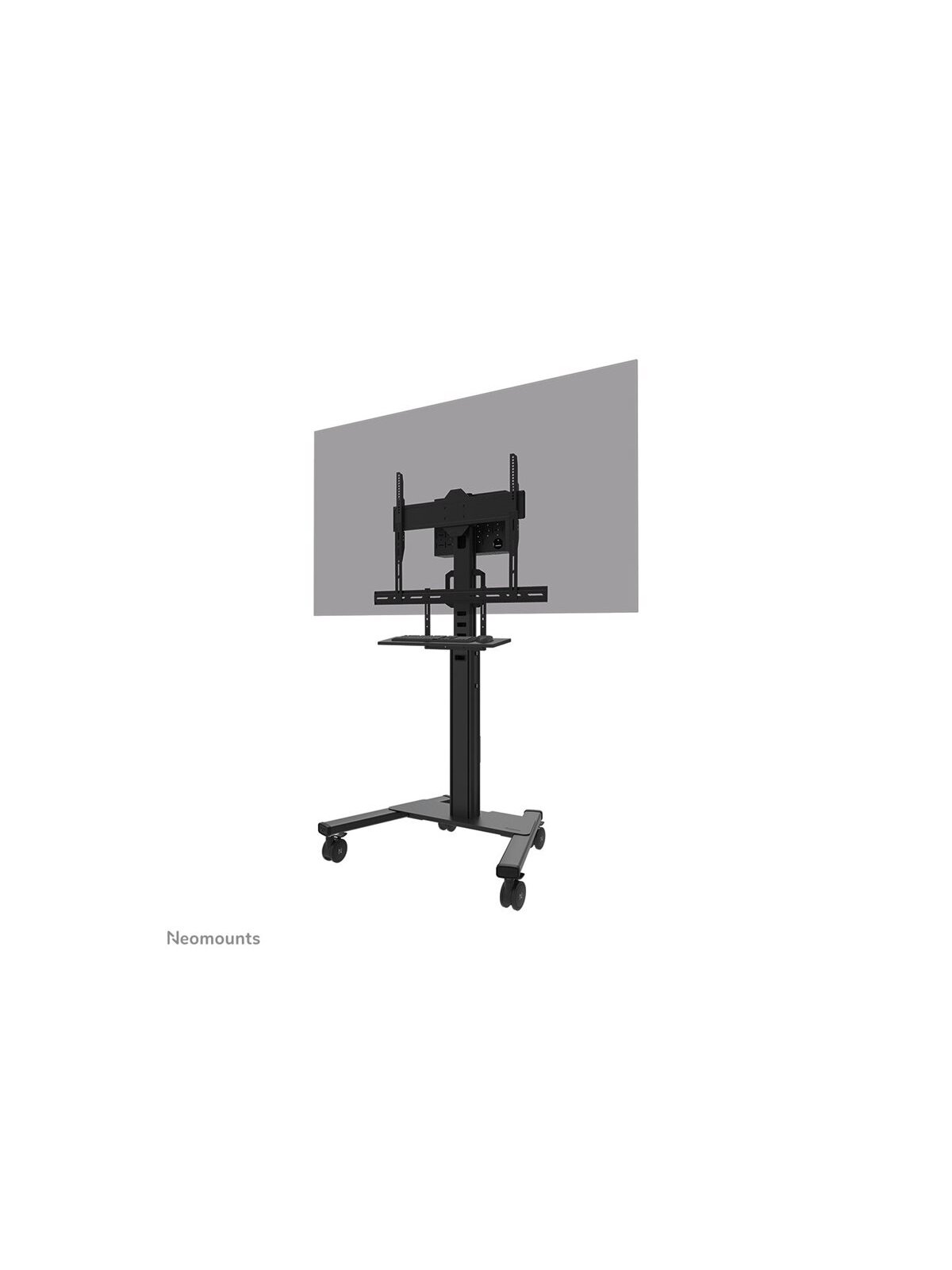 Neomounts Floor stand | AV40-500BL Keyboard Shelf Kit | Height adjustment | 43-110 " | Maximum weight (capacity) 2.5 kg | Black 4 Neomounts Floor stand | AV40-500BL Keyboard Shelf Kit | Height adjustment | 43-110 " | Maximum weight (capacity) 2.5 kg | Black 4