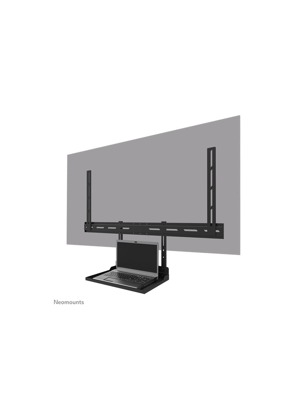 Neomounts Floor stand | AV45-500BL Laptop Shelf Kit | Height adjustment | 43-110 " | Maximum weight (capacity) 2.5 kg | Black 7 Neomounts Floor stand | AV45-500BL Laptop Shelf Kit | Height adjustment | 43-110 " | Maximum weight (capacity) 2.5 kg | Black 7