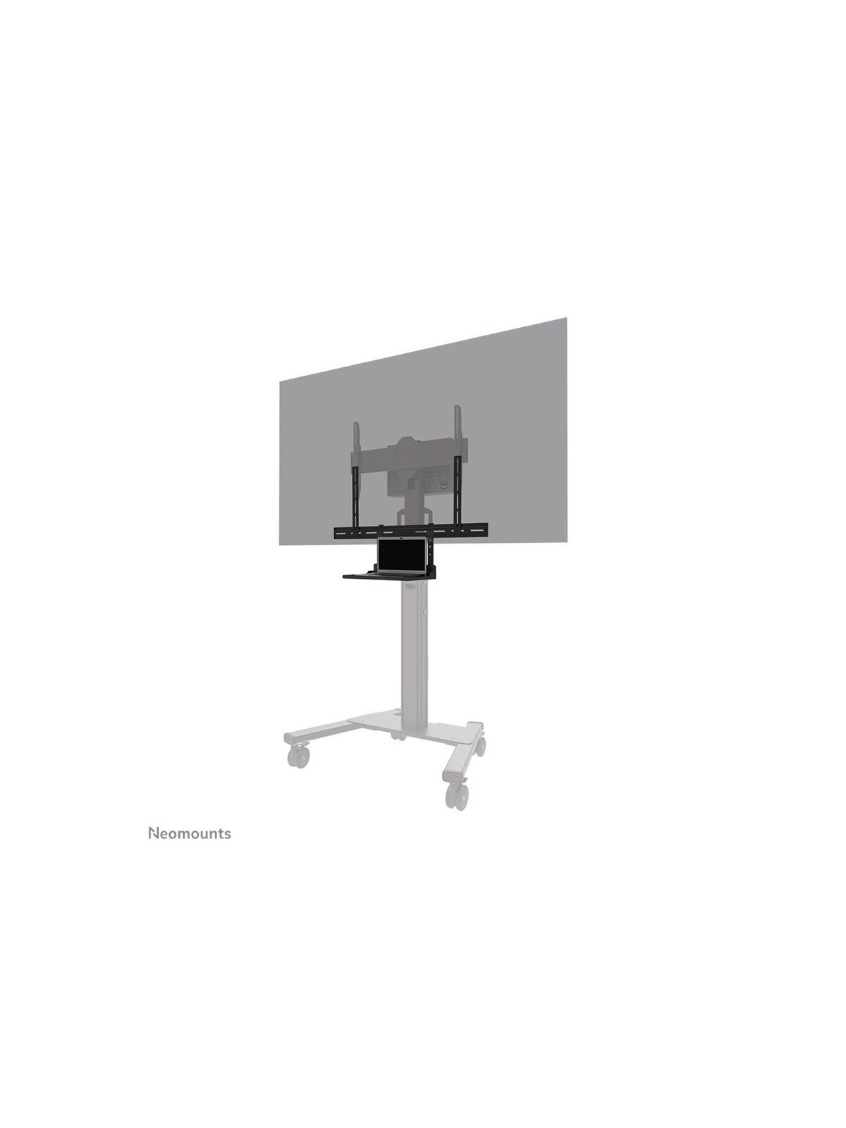 Neomounts Floor stand | AV45-500BL Laptop Shelf Kit | Height adjustment | 43-110 " | Maximum weight (capacity) 2.5 kg | Black 9 Neomounts Floor stand | AV45-500BL Laptop Shelf Kit | Height adjustment | 43-110 " | Maximum weight (capacity) 2.5 kg | Black 9