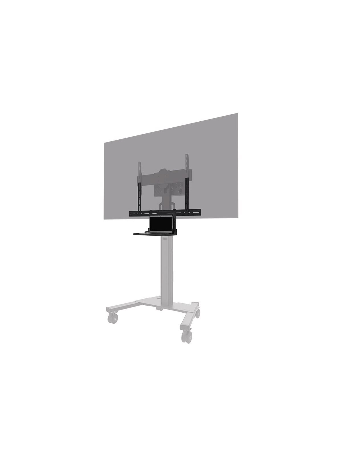 Neomounts Floor stand | AV45-500BL Laptop Shelf Kit | Height adjustment | 43-110 " | Maximum weight (capacity) 2.5 kg | Black Neomounts Floor stand | AV45-500BL Laptop Shelf Kit | Height adjustment | 43-110 " | Maximum weight (capacity) 2.5 kg | Black