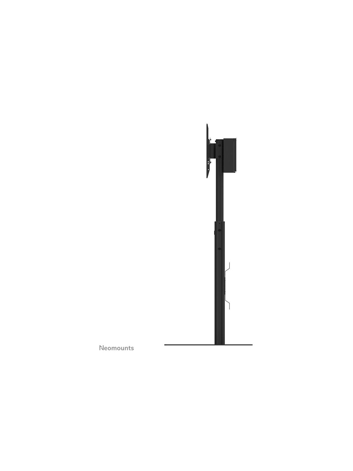 Neomounts Floor stand | FL45S-825BL1 TV floor stand | Adjustable Height, Tilt | 37-75 " | Maximum weight (capacity) 70 kg | Black 7 Neomounts Floor stand | FL45S-825BL1 TV floor stand | Adjustable Height, Tilt | 37-75 " | Maximum weight (capacity) 70 kg | Black 7