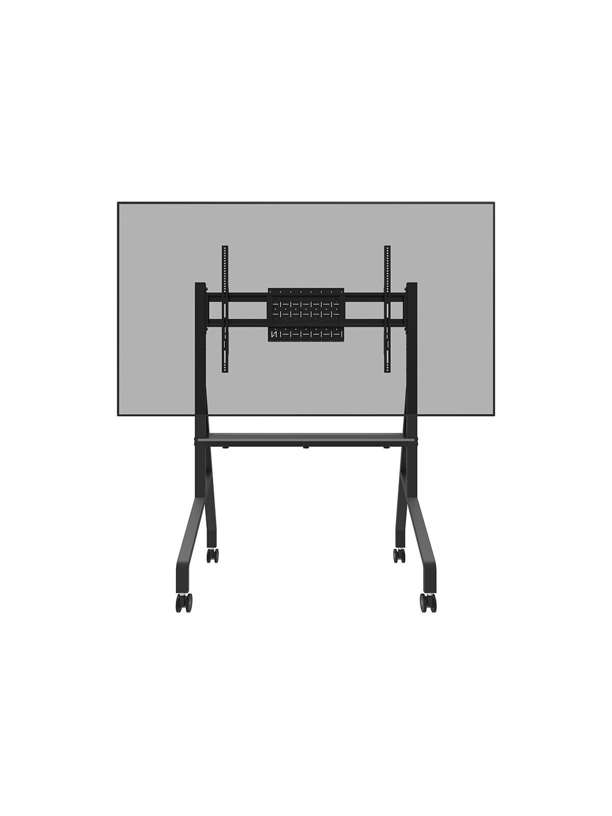 Neomounts Floor stand | FL50-525BL1 TV trolley | Adjustable Height | 55-86 " | Maximum weight (capacity) 76 kg | Black 1