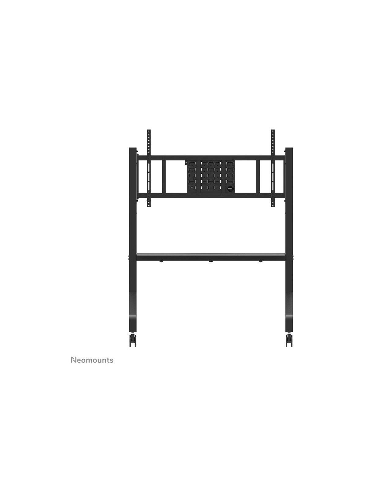 Neomounts Floor stand | FL50-575BL1 TV trolley | Adjustable Height | 65-110 " | Maximum weight (capacity) 125 kg | Black 1