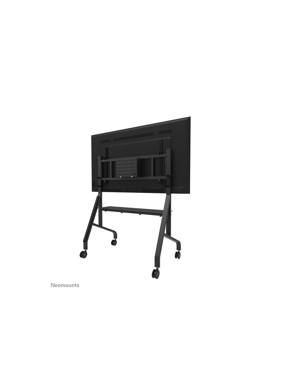 Neomounts Floor stand | FL50-575BL1 TV trolley | Adjustable Height | 65-110 " | Maximum weight (capacity) 125 kg | Black 4 Neomounts Floor stand | FL50-575BL1 TV trolley | Adjustable Height | 65-110 " | Maximum weight (capacity) 125 kg | Black 4