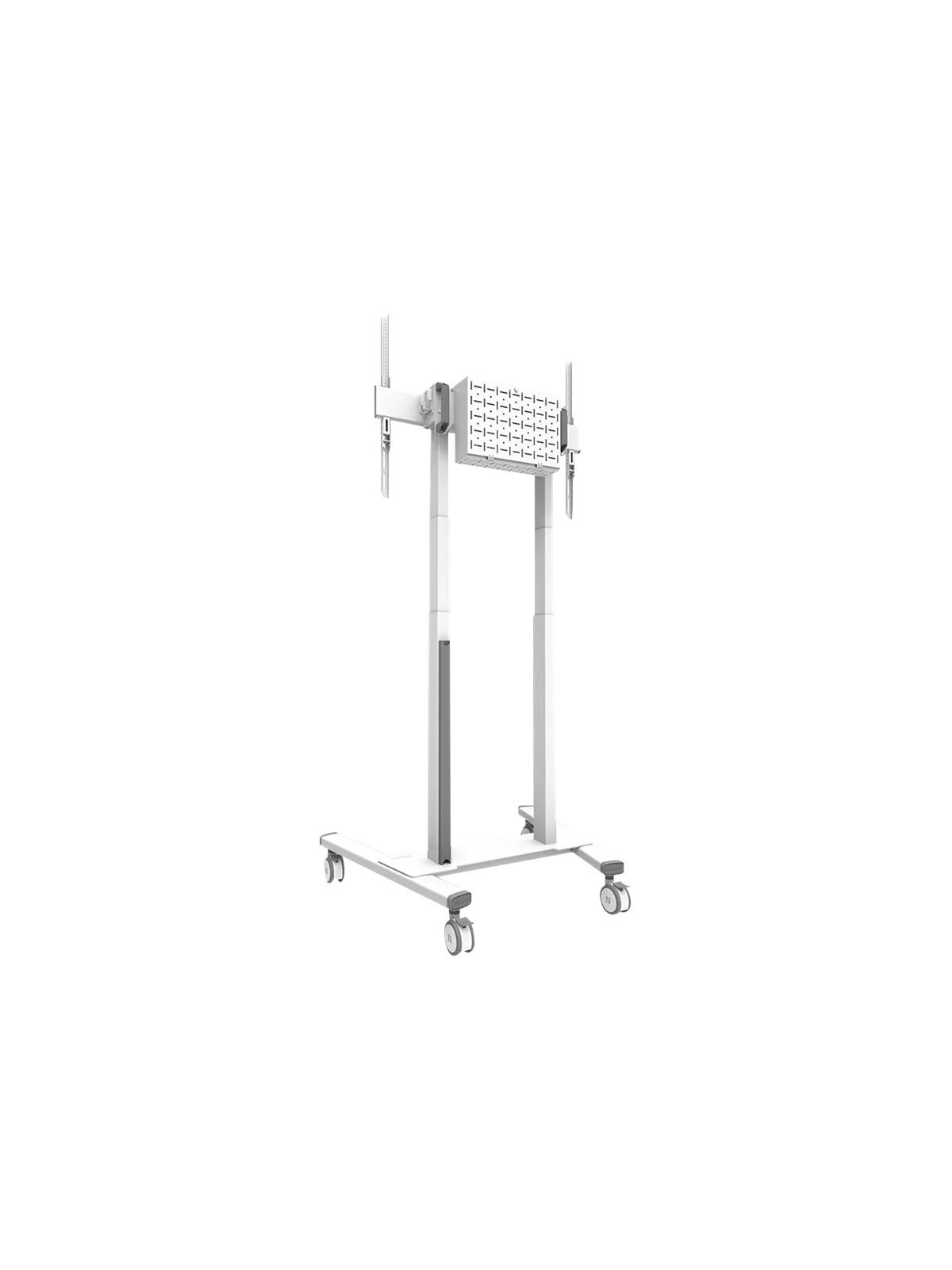 Neomounts Floor stand | FL55-875WH1 TV trolley | Adjustable Height | 55-100 " | Maximum weight (capacity) 110 kg | White 3 Neomounts Floor stand | FL55-875WH1 TV trolley | Adjustable Height | 55-100 " | Maximum weight (capacity) 110 kg | White 3