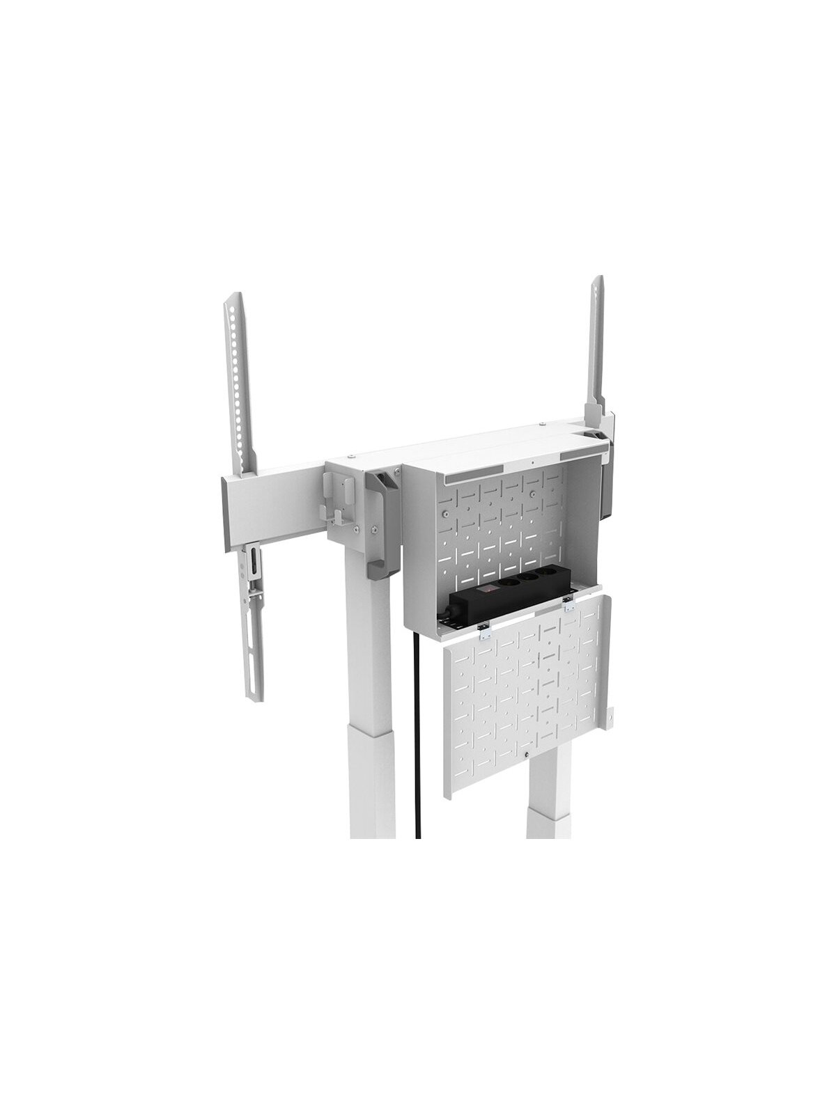 Neomounts Floor stand | FL55-875WH1 TV trolley | Adjustable Height | 55-100 " | Maximum weight (capacity) 110 kg | White 9 Neomounts Floor stand | FL55-875WH1 TV trolley | Adjustable Height | 55-100 " | Maximum weight (capacity) 110 kg | White 9