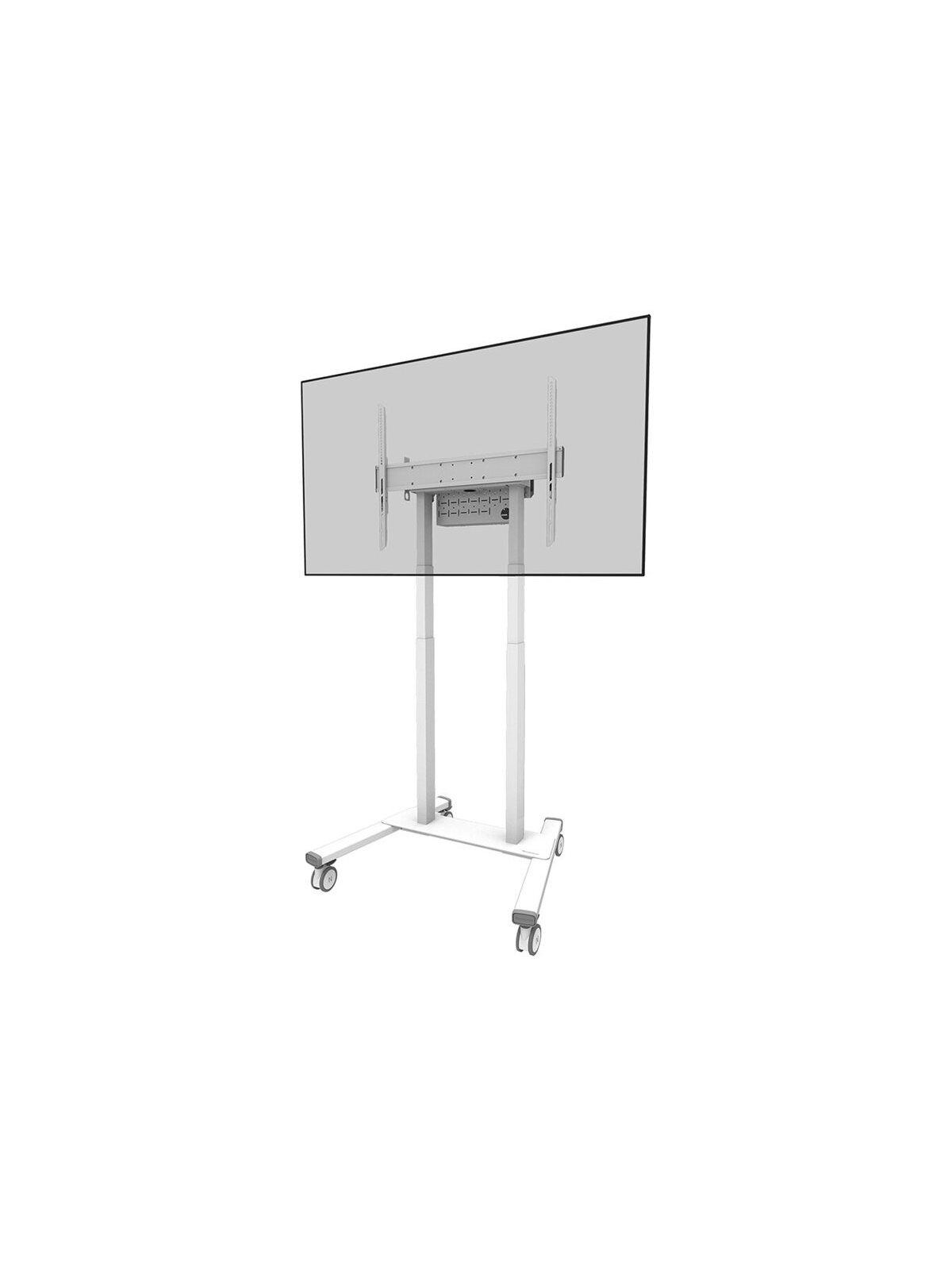 Neomounts Floor stand | FL55-875WH1 TV trolley | Adjustable Height | 55-100 " | Maximum weight (capacity) 110 kg | White Neomounts Floor stand | FL55-875WH1 TV trolley | Adjustable Height | 55-100 " | Maximum weight (capacity) 110 kg | White