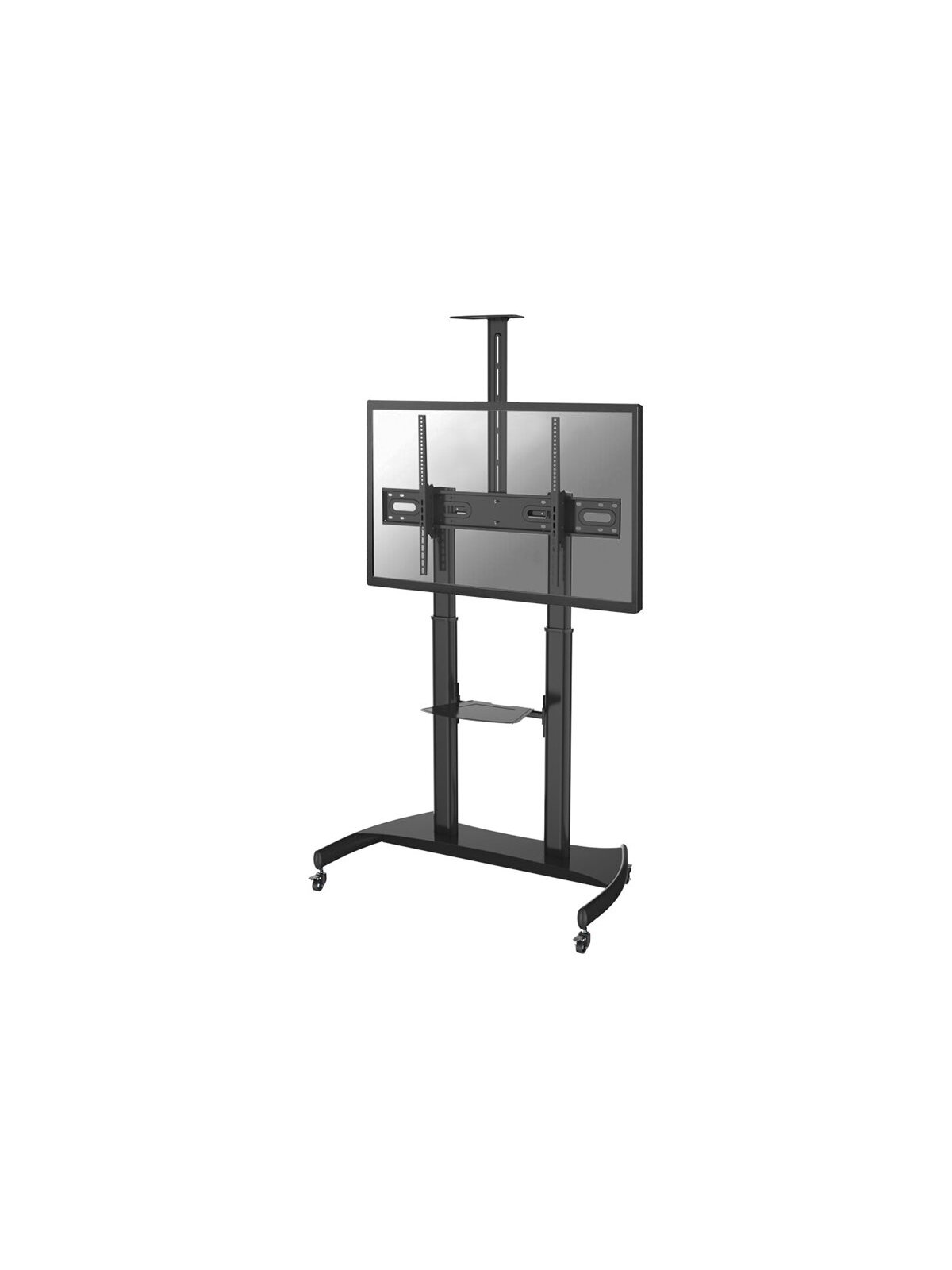 Neomounts Floor stand | PLASMA-M1950E TV trolley | Adjustable Height, Tilt | 60-100 " | Maximum weight (capacity) 100 kg | Black Neomounts Floor stand | PLASMA-M1950E TV trolley | Adjustable Height, Tilt | 60-100 " | Maximum weight (capacity) 100 kg | Black