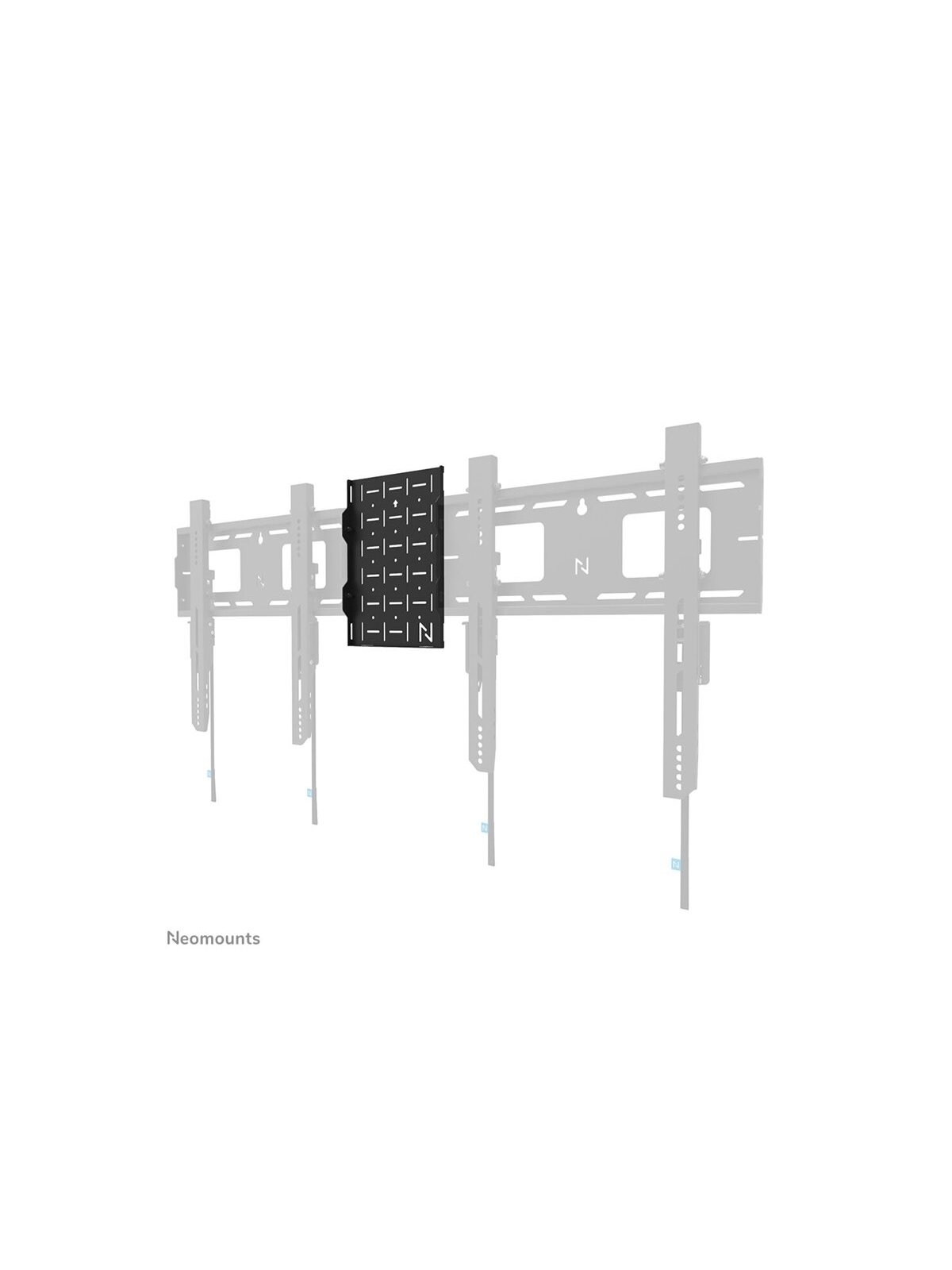 Neomounts Wall mount | AWL05-750BL AV hardware rack | Maximum weight (capacity) 10 kg | Black 3