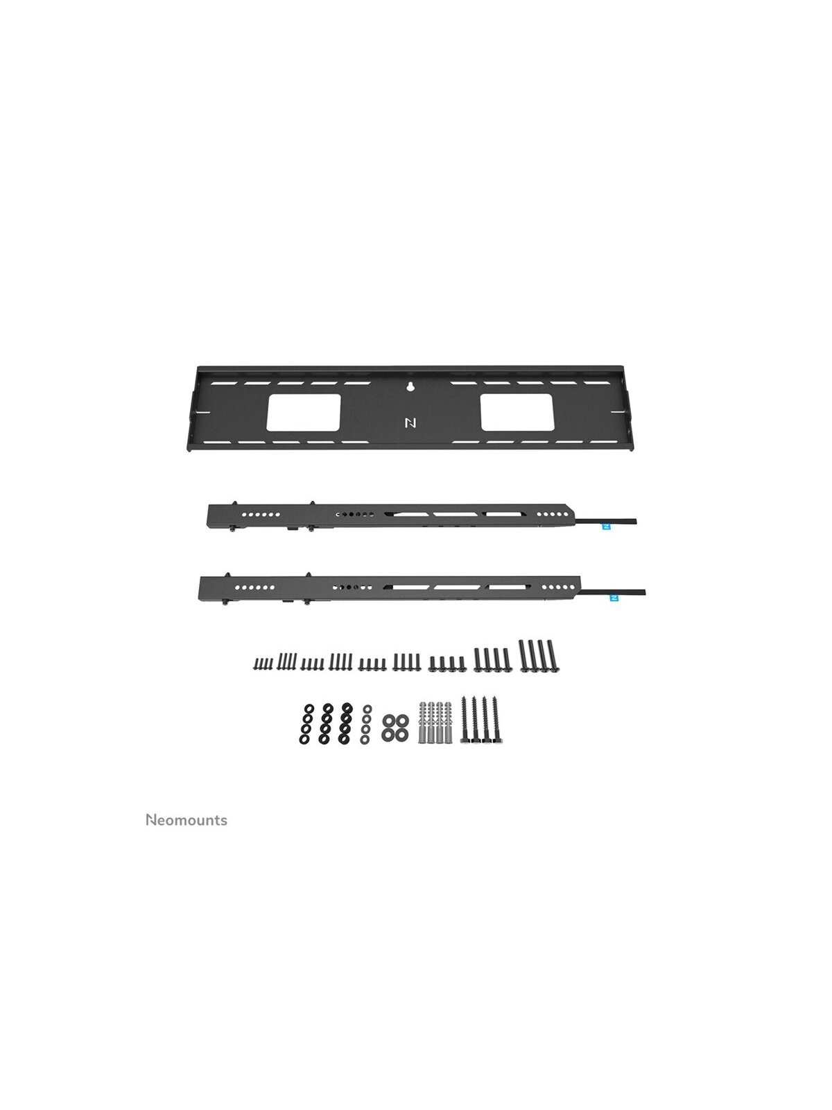 Neomounts Wall mount | WL30-750BL18 Heavy duty wall mount | Adjustable Height | 43-98 " | Maximum weight (capacity) 125 kg | Black 5 Neomounts Wall mount | WL30-750BL18 Heavy duty wall mount | Adjustable Height | 43-98 " | Maximum weight (capacity) 125 kg | Black 5