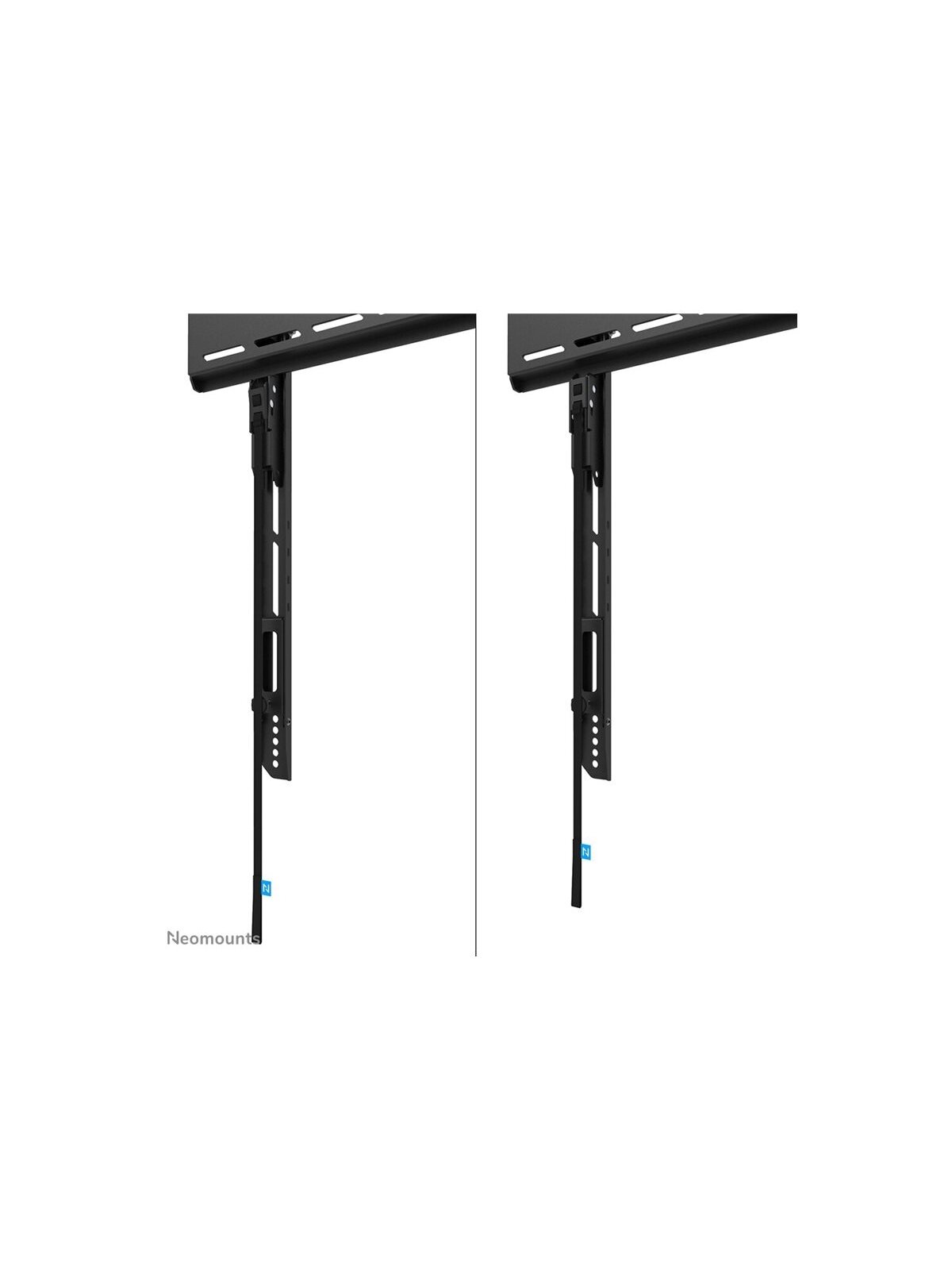 Neomounts Wall mount | WL30-750BL18 Heavy duty wall mount | Adjustable Height | 43-98 " | Maximum weight (capacity) 125 kg | Black 8