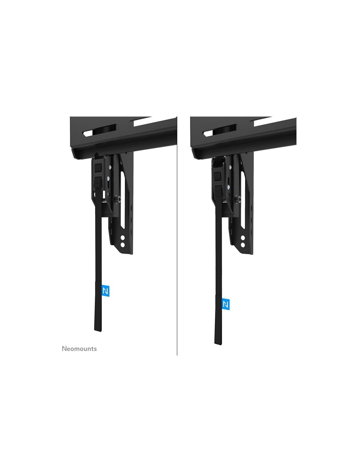 Neomounts Wall mount | WL35-750BL16 Heavy duty wall mount | Adjustable Height, Tilt | 42-86 " | Maximum weight (capacity) 125 kg | Black 10