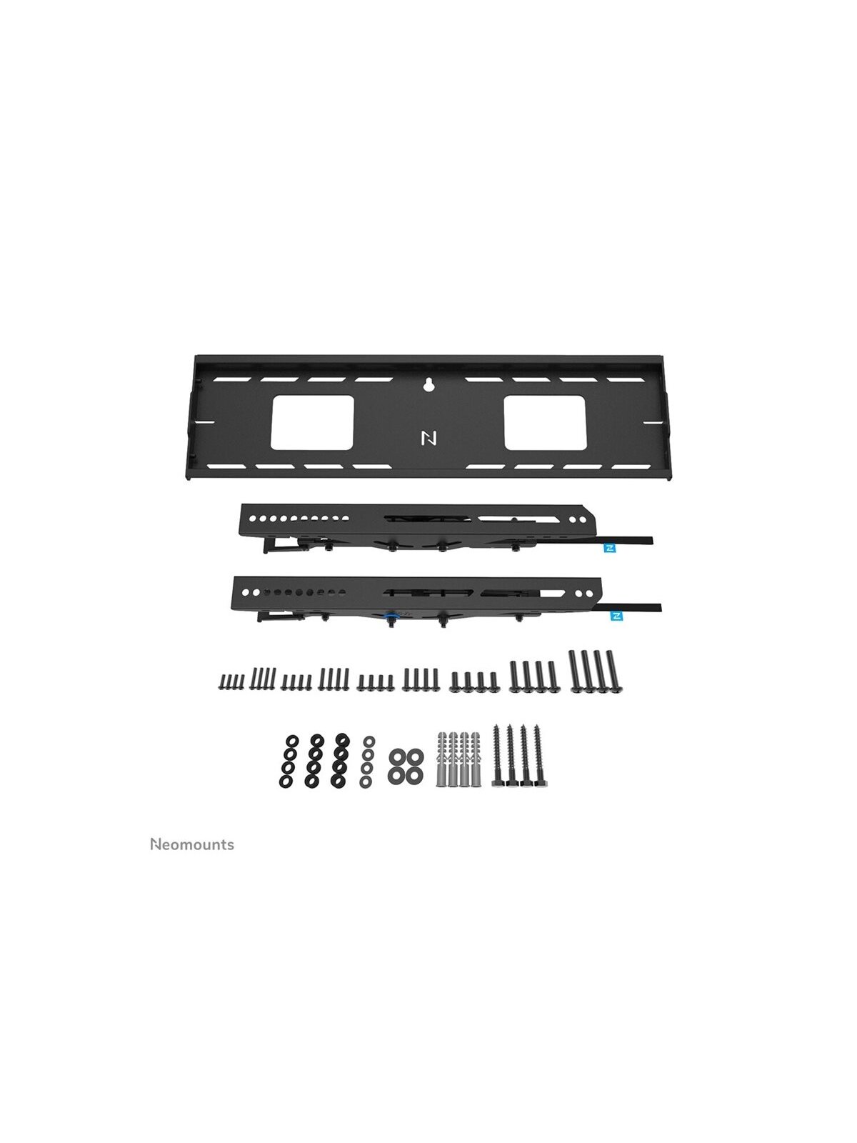 Neomounts Wall mount | WL35-750BL16 Heavy duty wall mount | Adjustable Height, Tilt | 42-86 " | Maximum weight (capacity) 125 kg | Black 3 Neomounts Wall mount | WL35-750BL16 Heavy duty wall mount | Adjustable Height, Tilt | 42-86 " | Maximum weight (capacity) 125 kg | Black 3