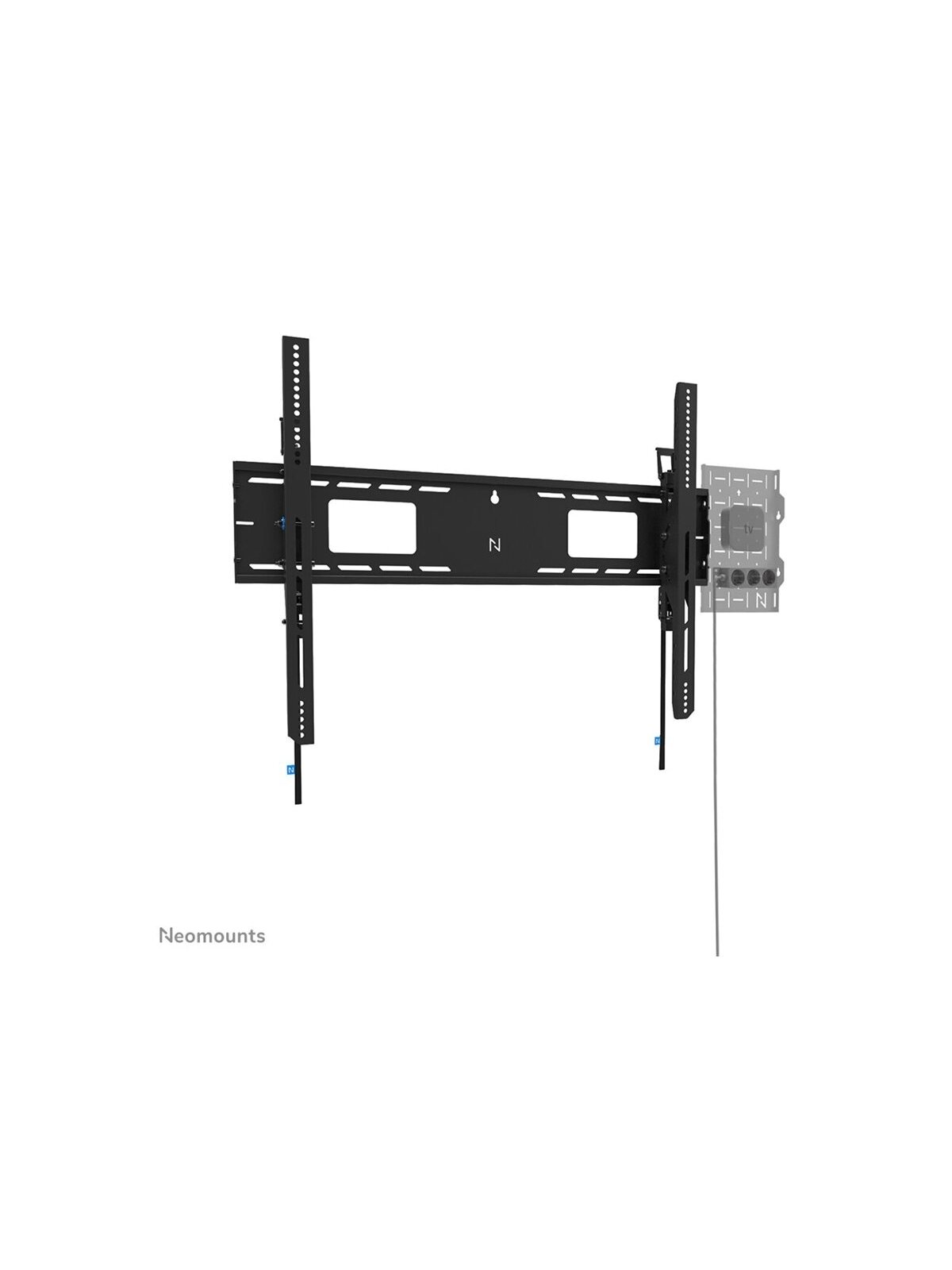 Neomounts Wall mount | WL35-750BL18 Heavy duty wall mount | Adjustable Height, Tilt | 43-98 " | Maximum weight (capacity) 125 kg | Black 3 Neomounts Wall mount | WL35-750BL18 Heavy duty wall mount | Adjustable Height, Tilt | 43-98 " | Maximum weight (capacity) 125 kg | Black 3
