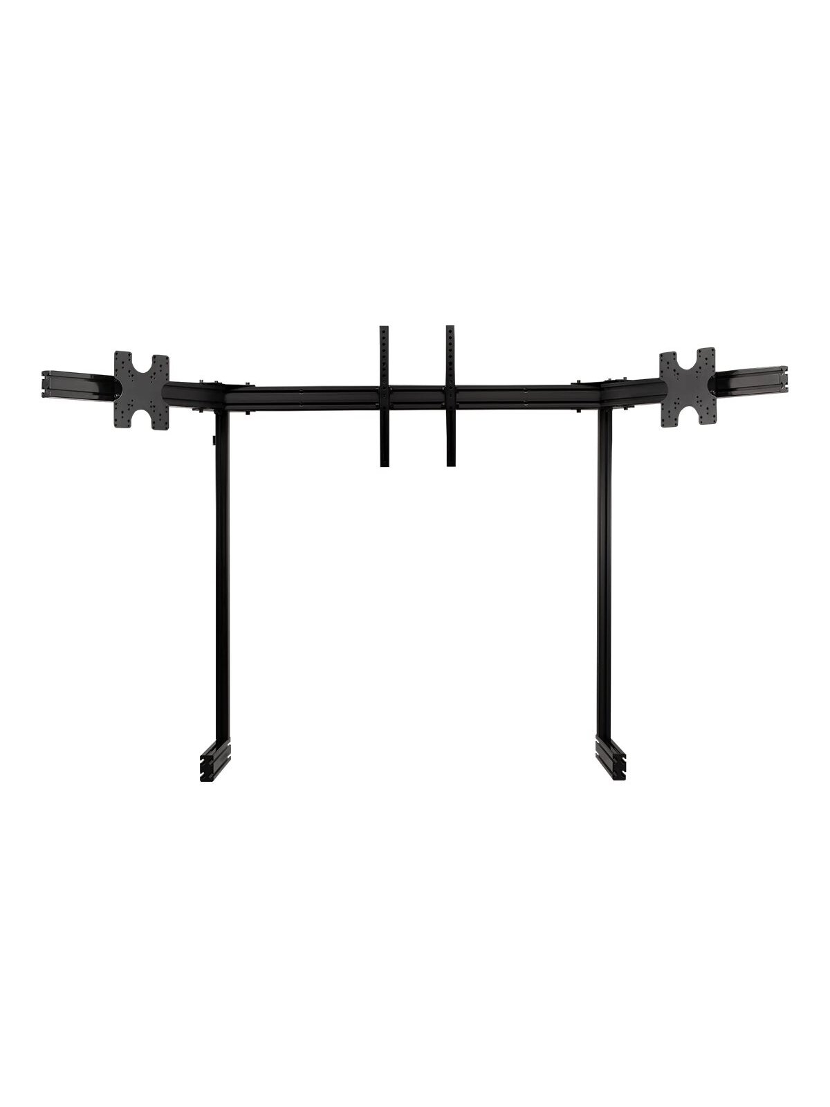 Next Level Racing Floor stand | Tilt | ELITE Free Standing Triple Add-On Monitor Stand | 21-43 " | Black Next Level Racing Floor stand | Tilt | ELITE Free Standing Triple Add-On Monitor Stand | 21-43 " | Black