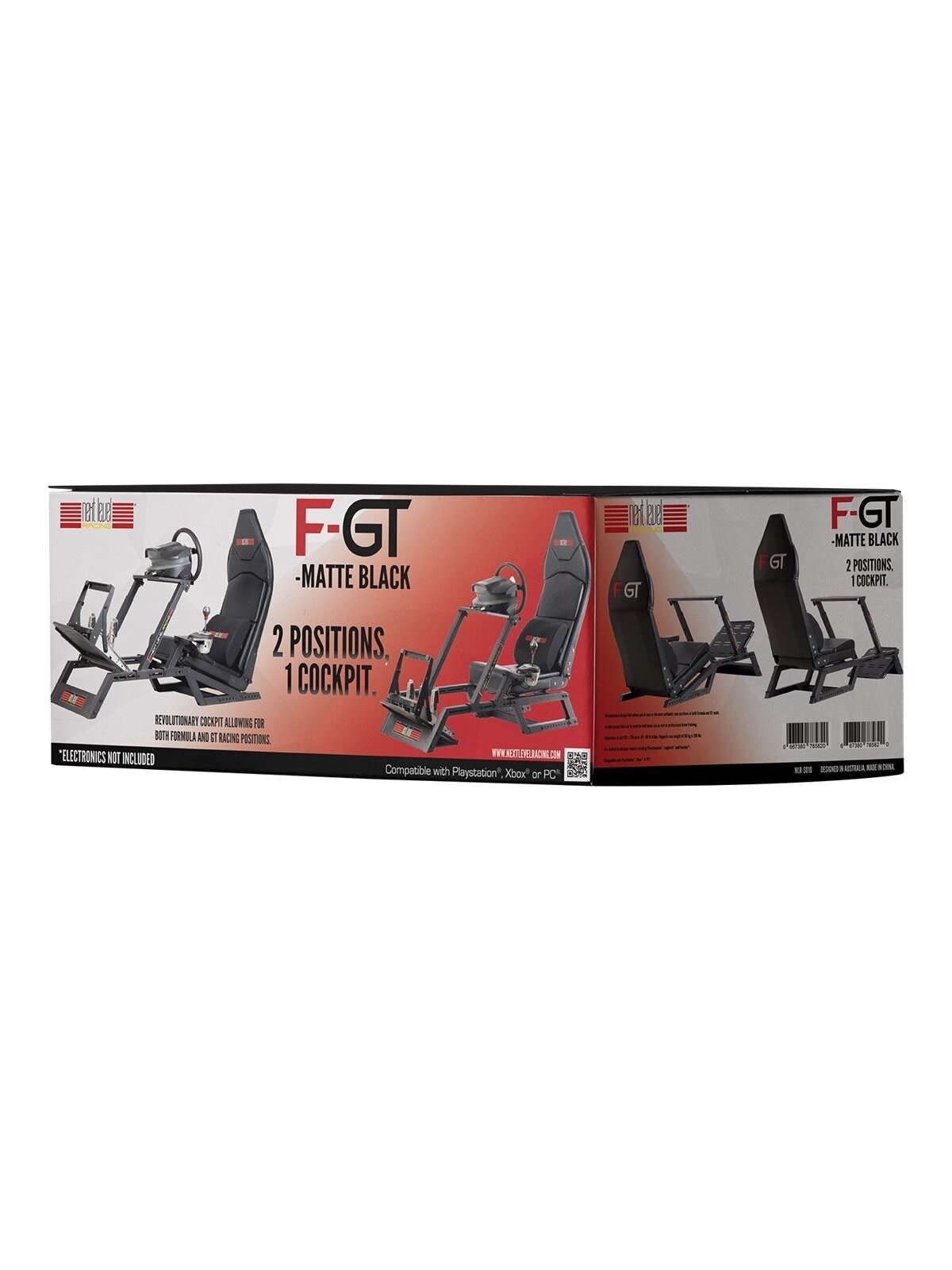 Next Level Racing Formula and GT Simulator Cockpit | F-GT 2