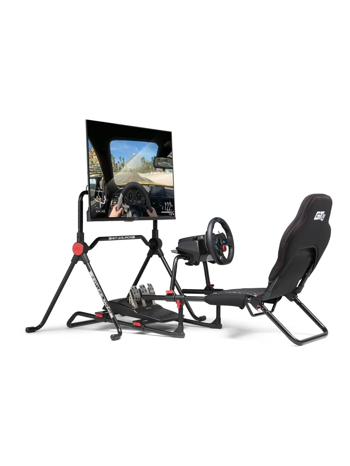 Next Level Racing GTLite Junior Foldable Cockpit 2 Next Level Racing GTLite Junior Foldable Cockpit 2