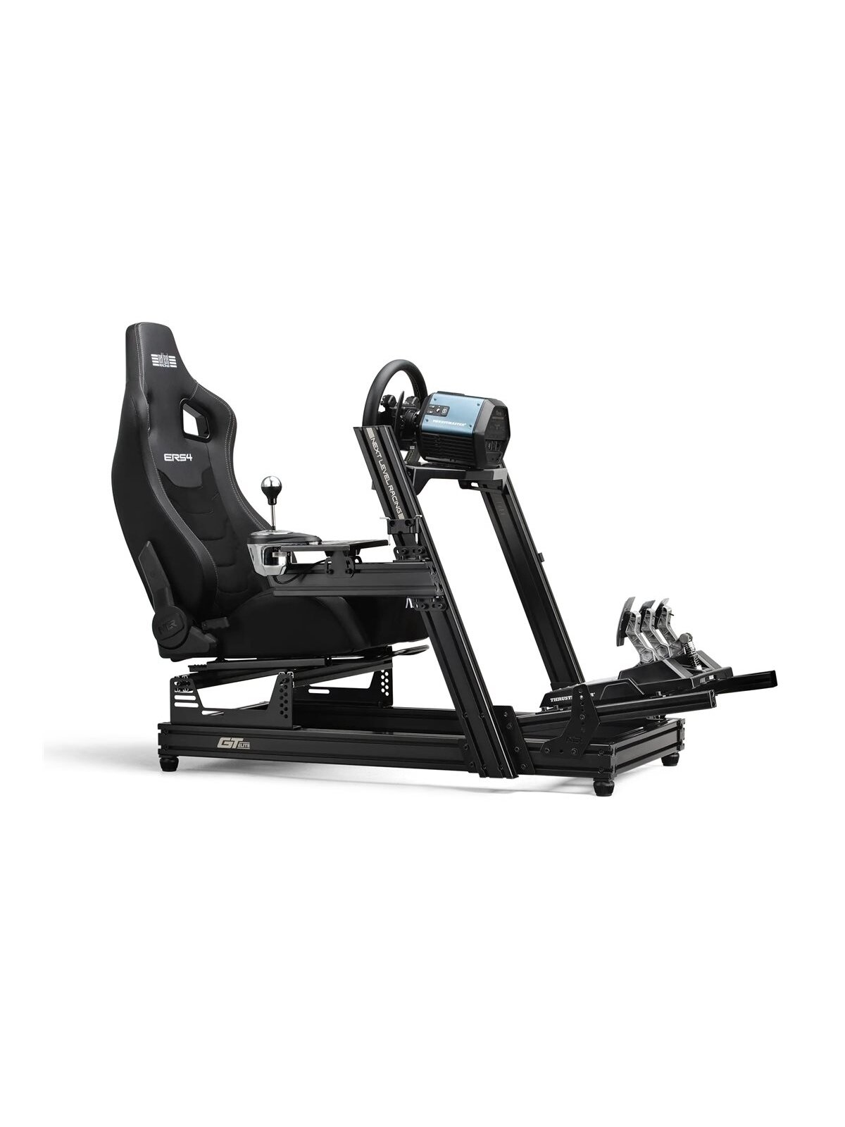 Next Level Racing | PU Leather and Suede | Reclining Seat | ERS4 Elite PU Leather & Suede Edition | Black 4 Next Level Racing | PU Leather and Suede | Reclining Seat | ERS4 Elite PU Leather & Suede Edition | Black 4