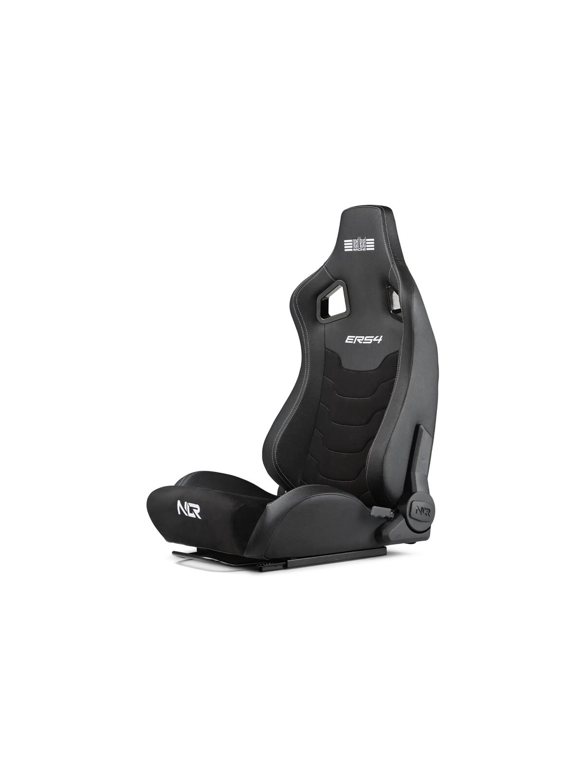 Next Level Racing | PU Leather and Suede | Reclining Seat | ERS4 Elite PU Leather & Suede Edition | Black Next Level Racing | PU Leather and Suede | Reclining Seat | ERS4 Elite PU Leather & Suede Edition | Black